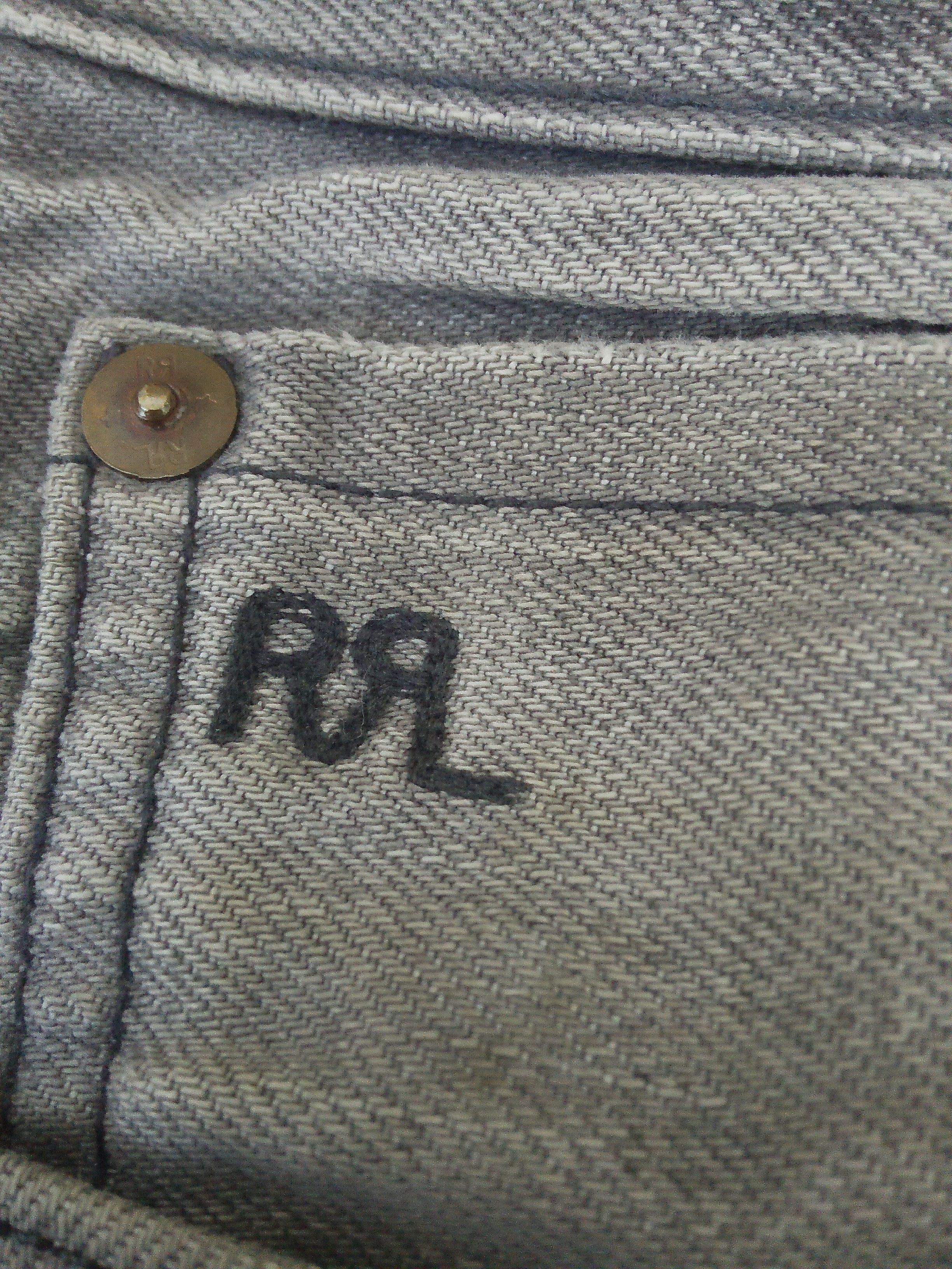 RRL Ralph Lauren RRL POLO RALPH LAUREN DOUBLE R SELVEDGE DENIM (B199) w35 Size US 35 - 20 Thumbnail
