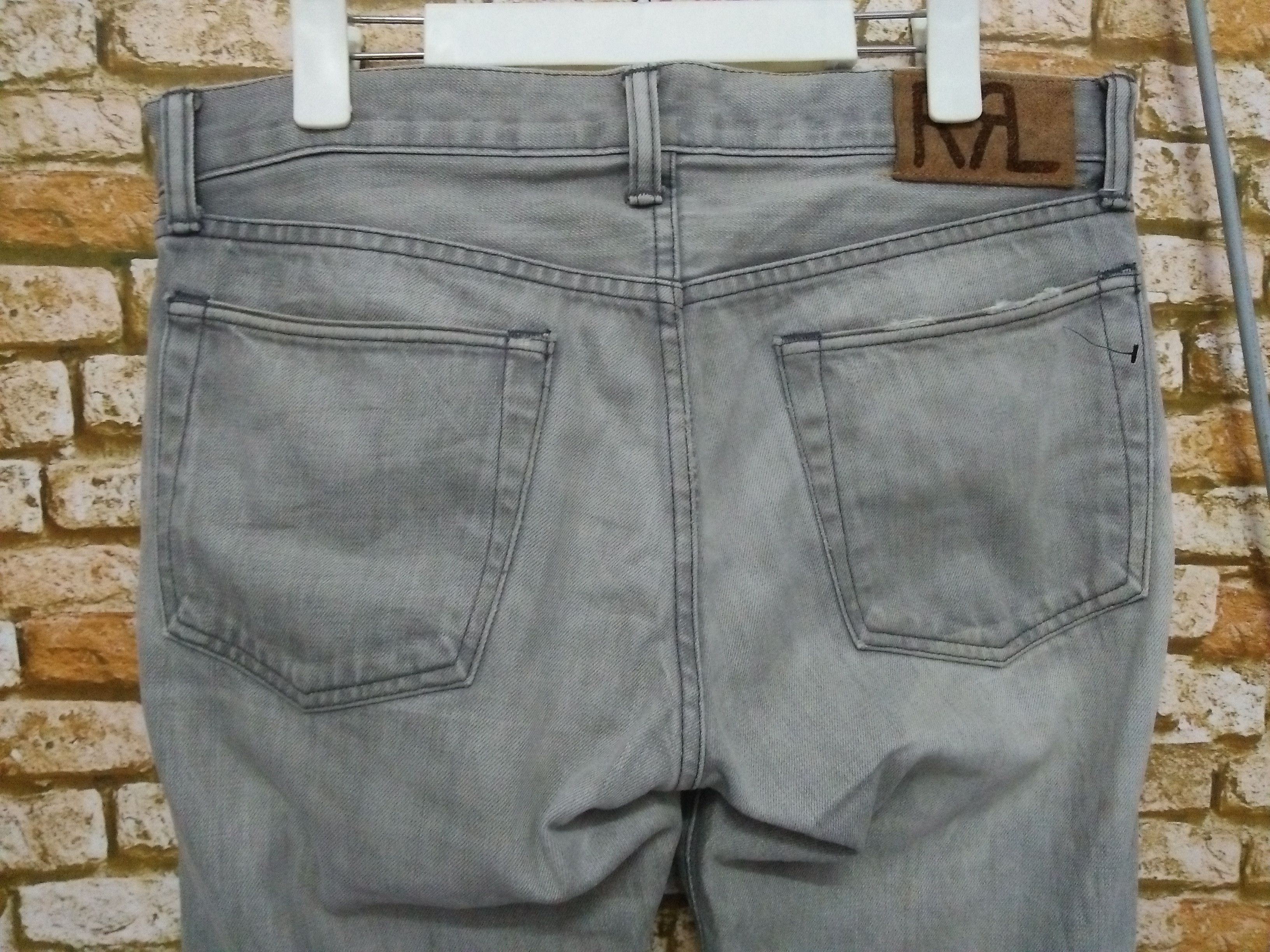 RRL Ralph Lauren RRL POLO RALPH LAUREN DOUBLE R SELVEDGE DENIM (B199) w35 Size US 35 - 4 Thumbnail