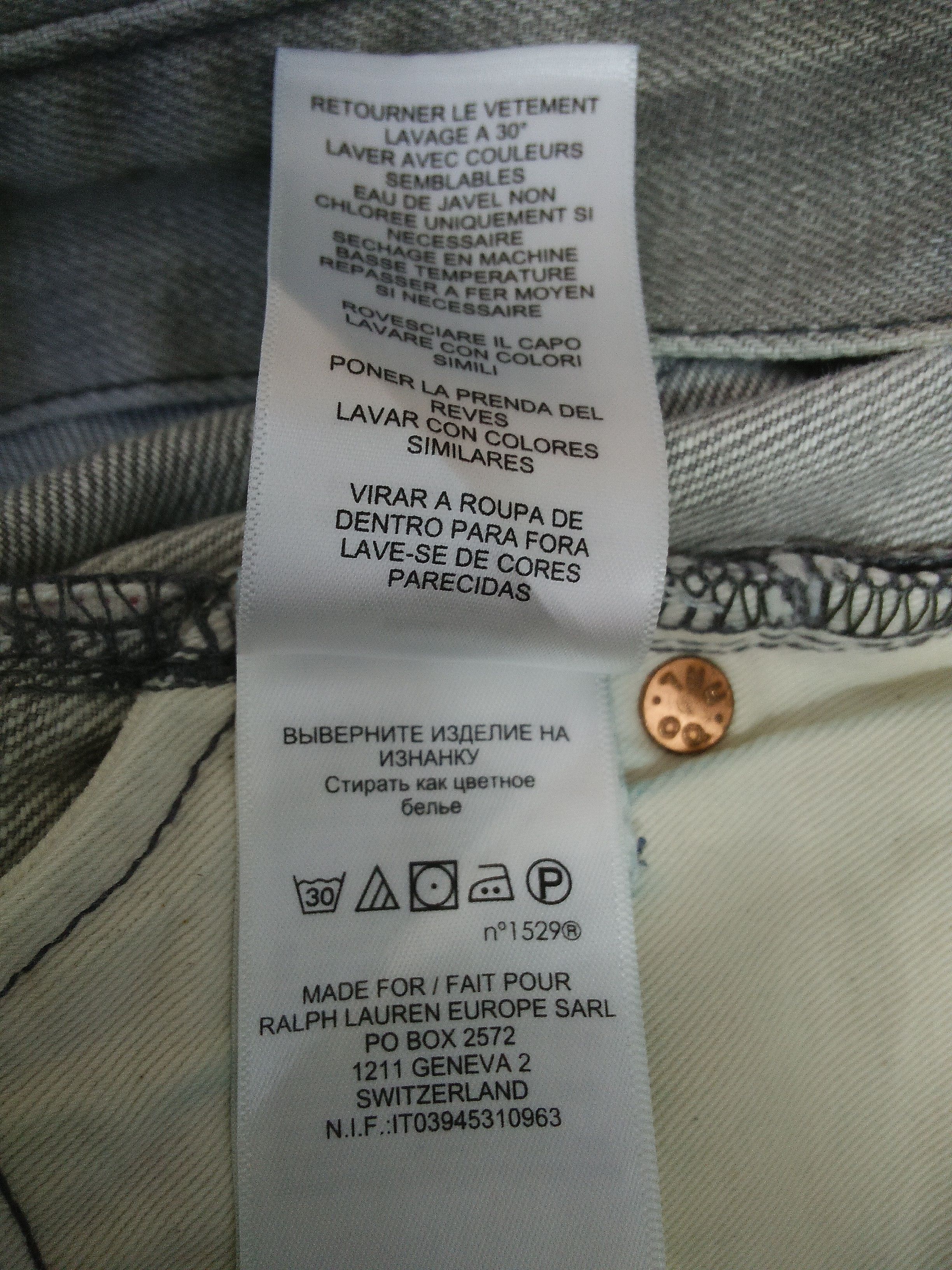 RRL Ralph Lauren RRL POLO RALPH LAUREN DOUBLE R SELVEDGE DENIM (B199) w35 Size US 35 - 11 Thumbnail