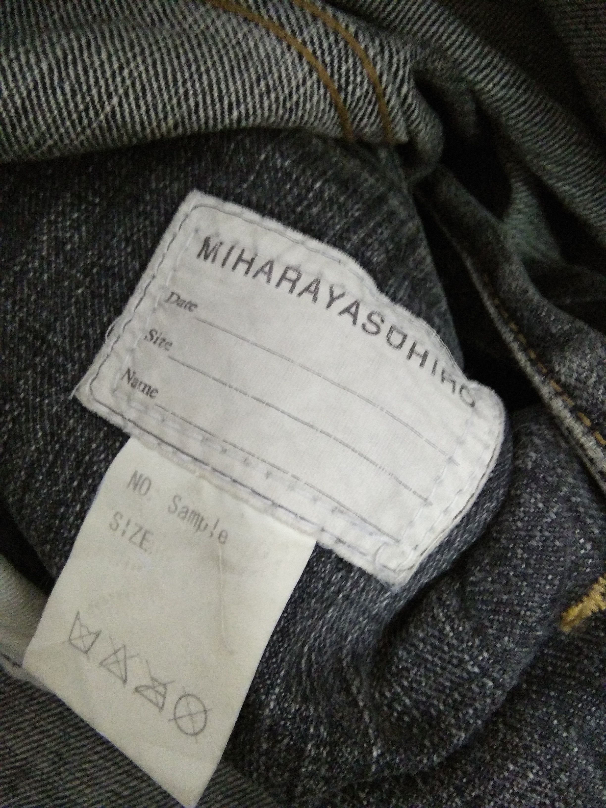 Designer × Maison MIHARA YASUHIRO MIHARAYASUHIRO Unrelisted Edition DENIM JACKET JAPAN (A783) Size US S / EU 44-46 / 1 - 5 Thumbnail