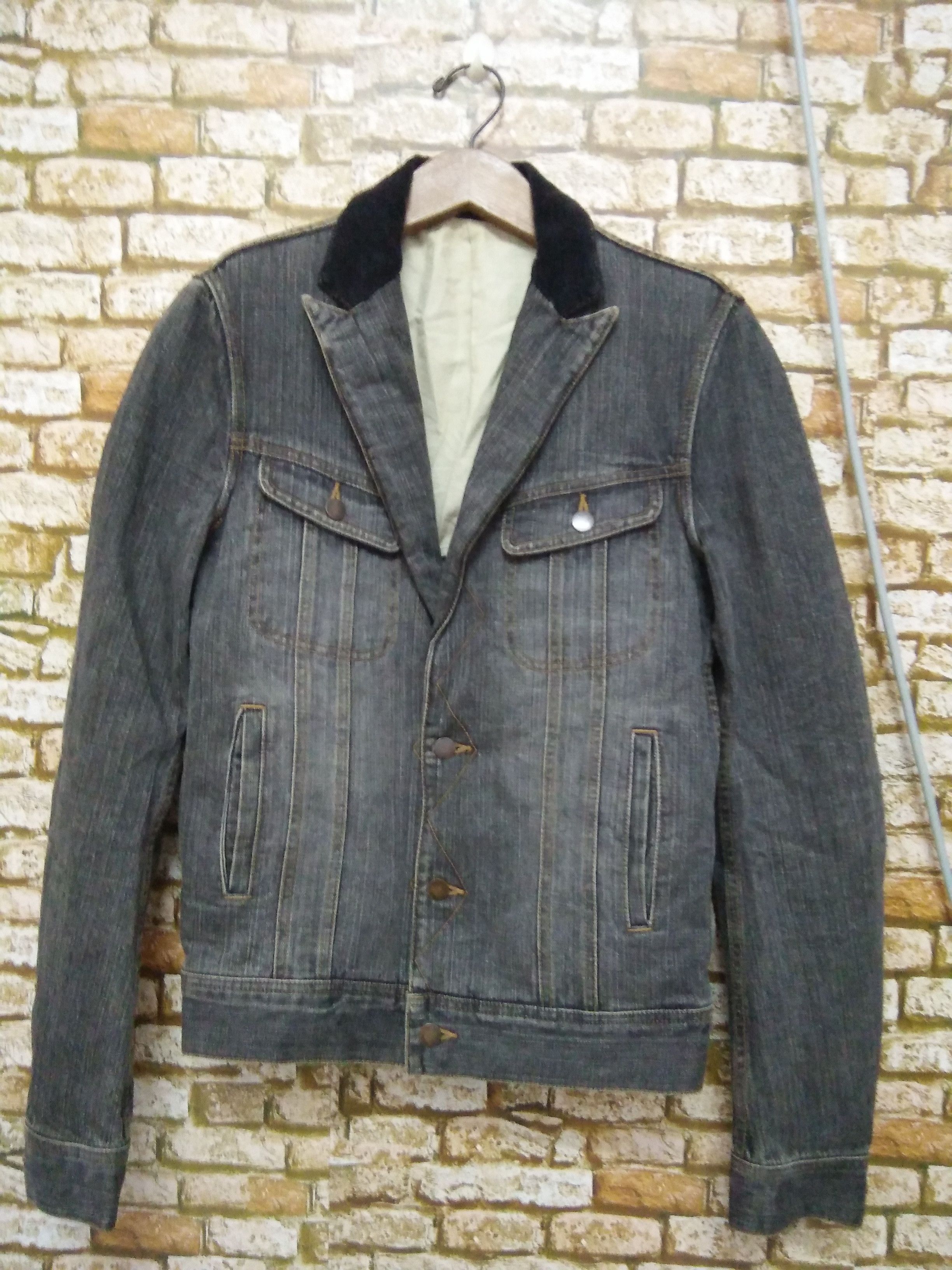 Designer × Maison MIHARA YASUHIRO MIHARAYASUHIRO Unrelisted Edition DENIM JACKET JAPAN (A783) Size US S / EU 44-46 / 1 - 1 Thumbnail