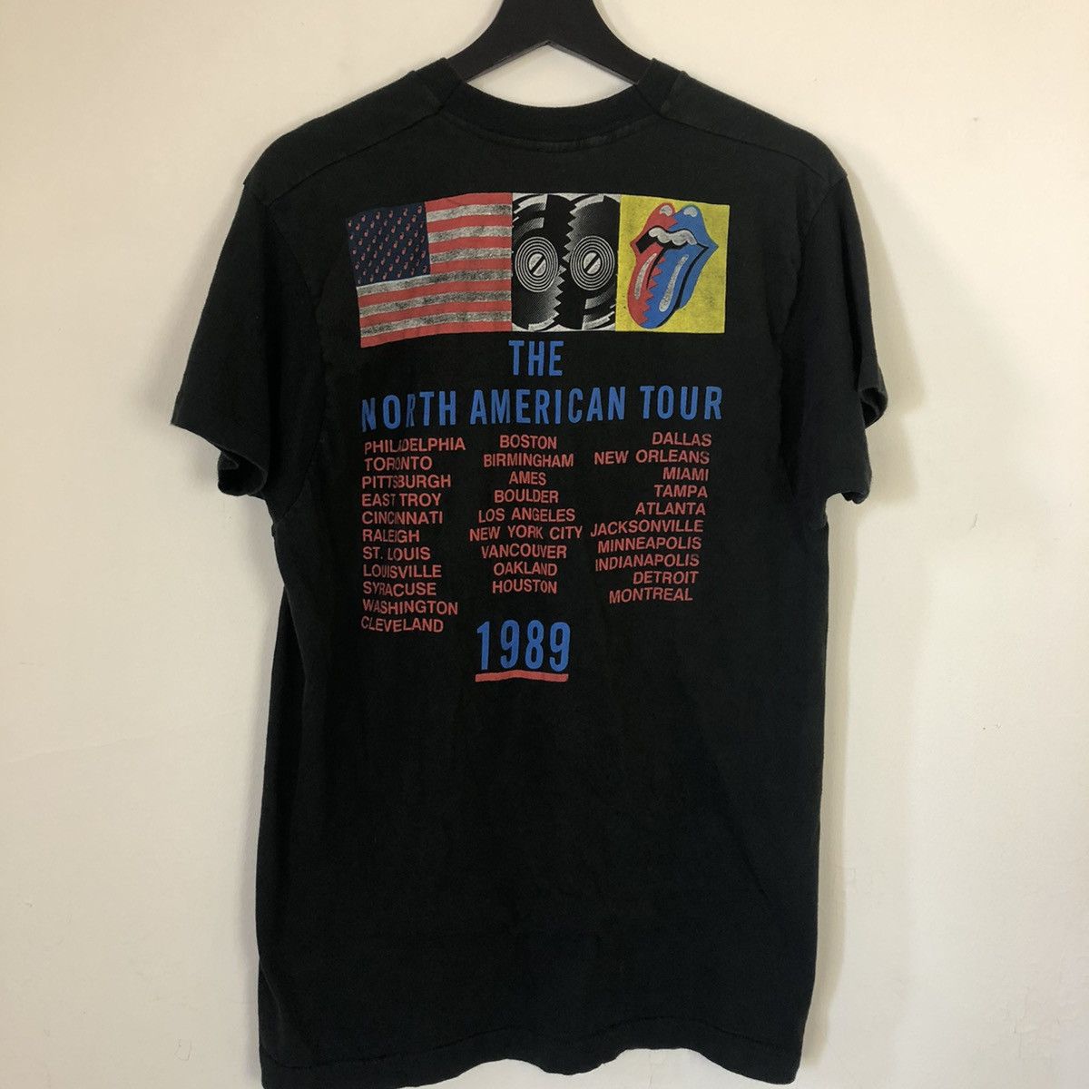 Band Tees Vintage 80s Rolling Stones Tee Size US L / EU 52-54 / 3 - 2 Thumbnail