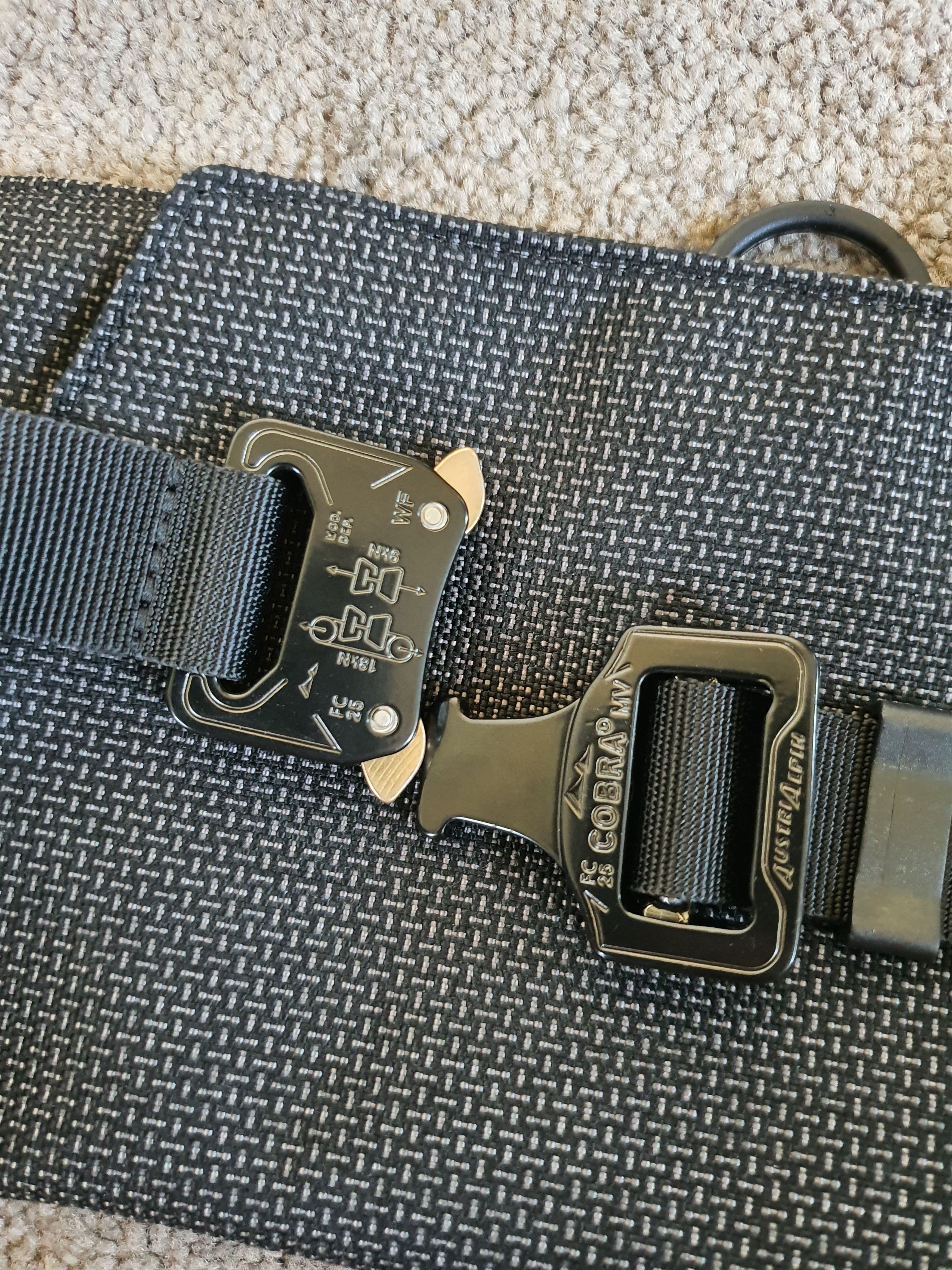 Bagjack Chest holster pouch with Cobra buckle Size ONE SIZE - 4 Thumbnail