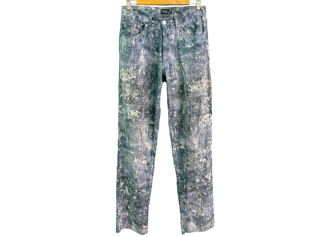 Japanese Brand × agnes b. AGNES B ACID WASH PANTS Size US 29 - 4 Thumbnail