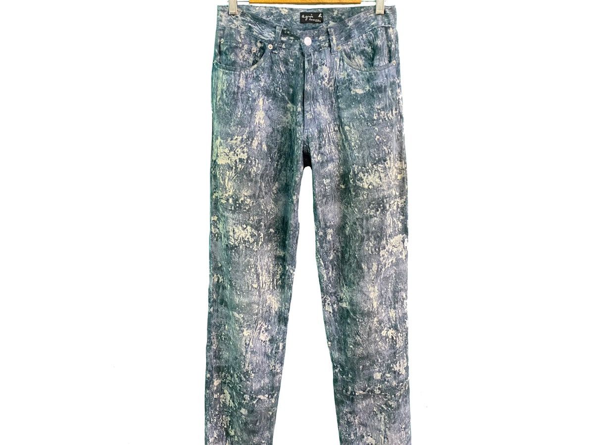 Japanese Brand × agnes b. AGNES B ACID WASH PANTS Size US 29 - 5 Thumbnail