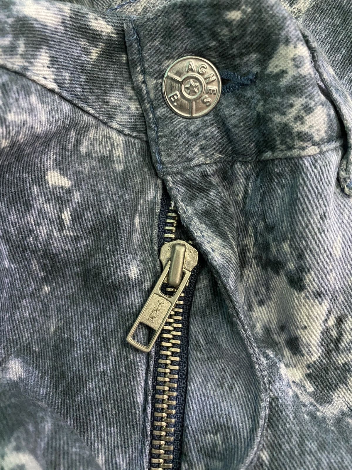 Japanese Brand × agnes b. AGNES B ACID WASH PANTS Size US 29 - 6 Thumbnail