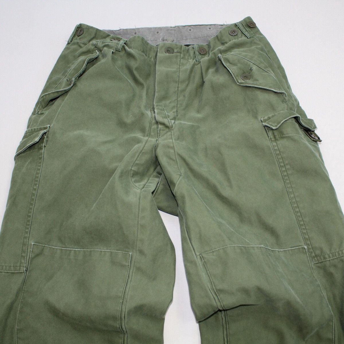 Vintage Swedish Airforce Cargo Pants Size US 31 - 4 Thumbnail
