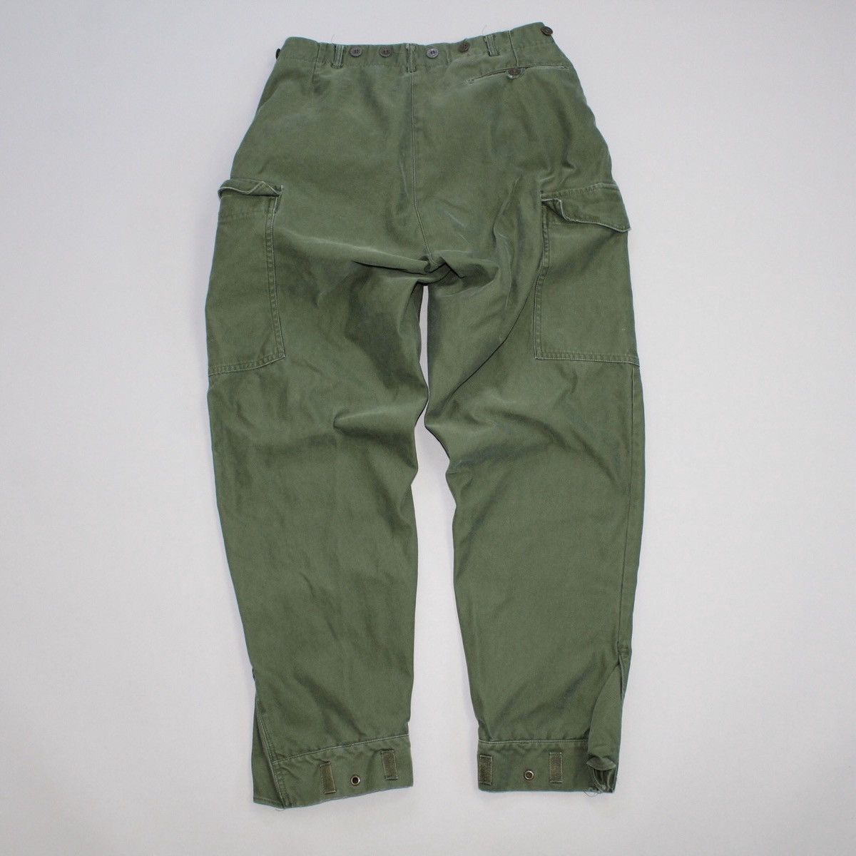 Vintage Swedish Airforce Cargo Pants Size US 31 - 3 Thumbnail