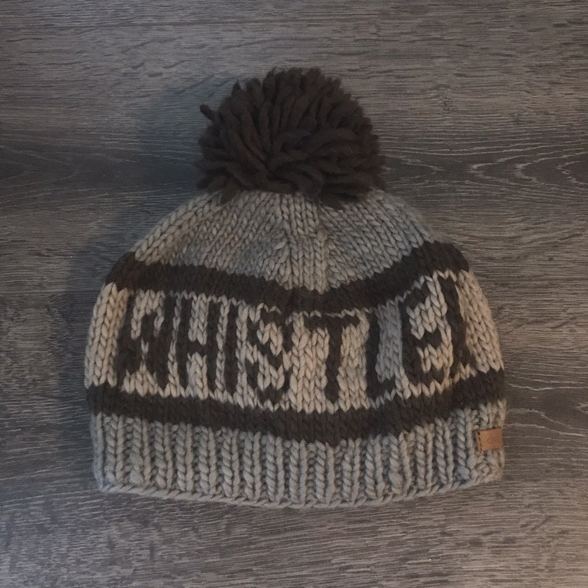 Vintage Whistler BC Canada Toque Knit Handmade Hat! Size ONE SIZE - 1 Thumbnail