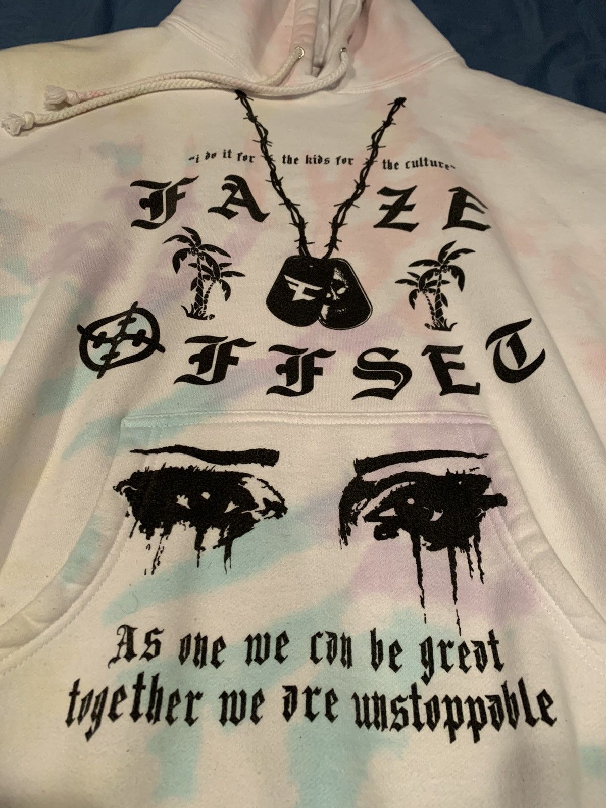 FaZe FaZe Clan Offset Tye Dye Hoodie (SOLD OUT) Size Medium | Grailed