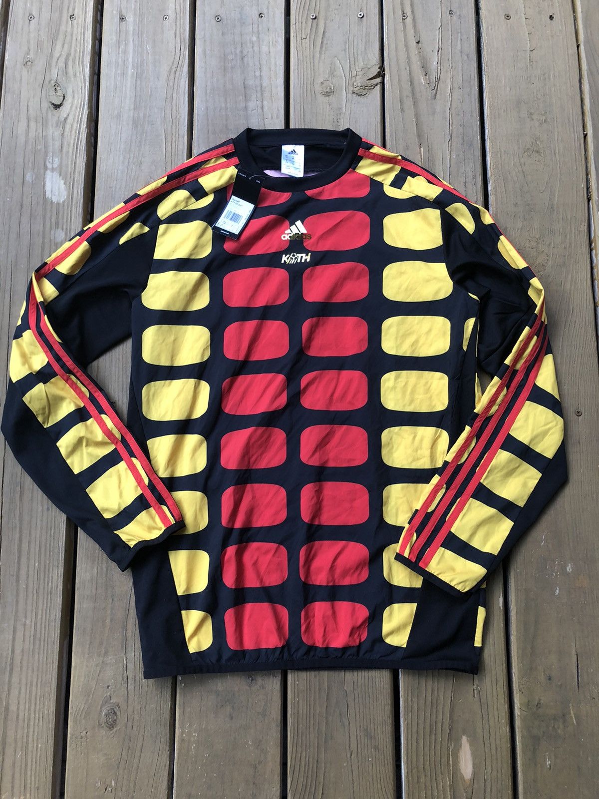 Adidas Kith Track Jacket Pull Over Warm Up GK Soccer Suit