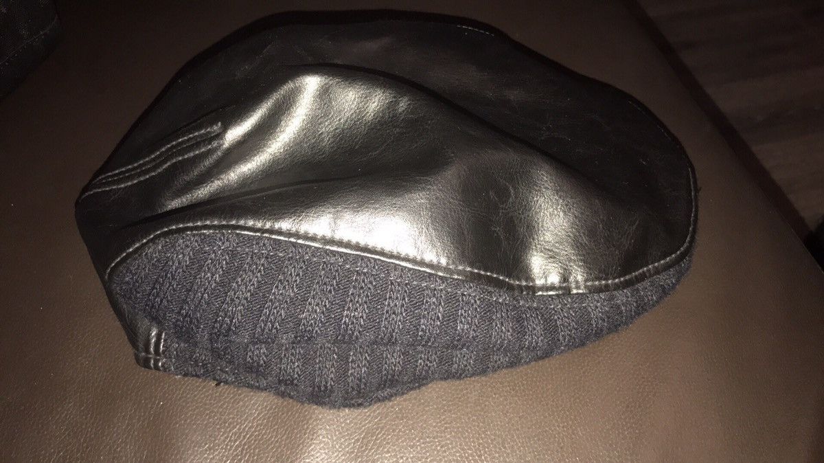Energie × Sixty × Vintage Vintage Sixty Cotton/Leather Newsboy Cap Size ONE SIZE - 4 Thumbnail