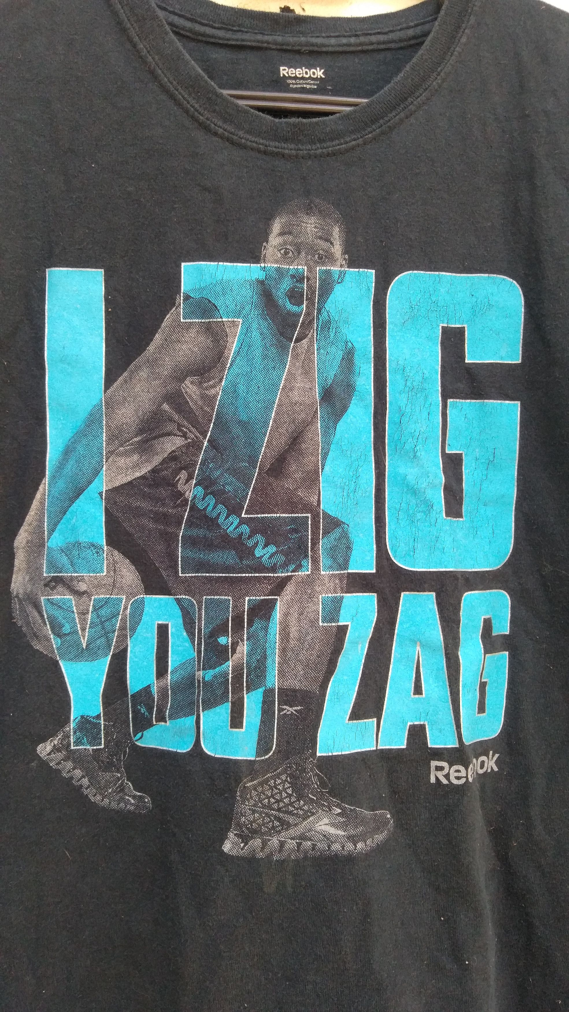 NBA REEBOK NBA I ZIG YOU ZAG TEE Size US L / EU 52-54 / 3 - 4 Thumbnail