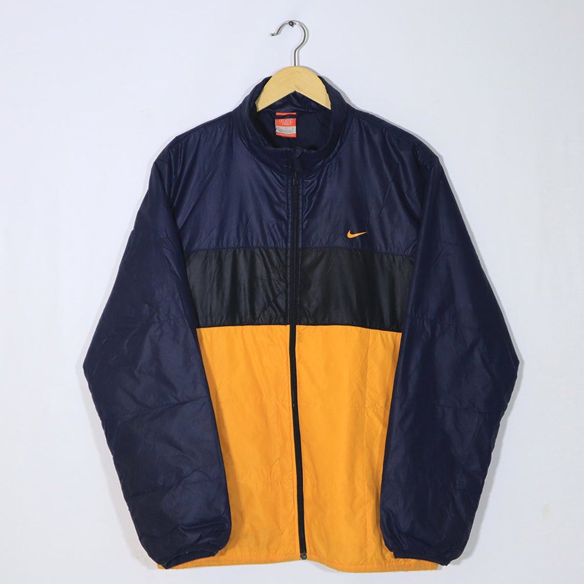 Vintage 90s NIKE Windbreaker Coat Color Block Jacket