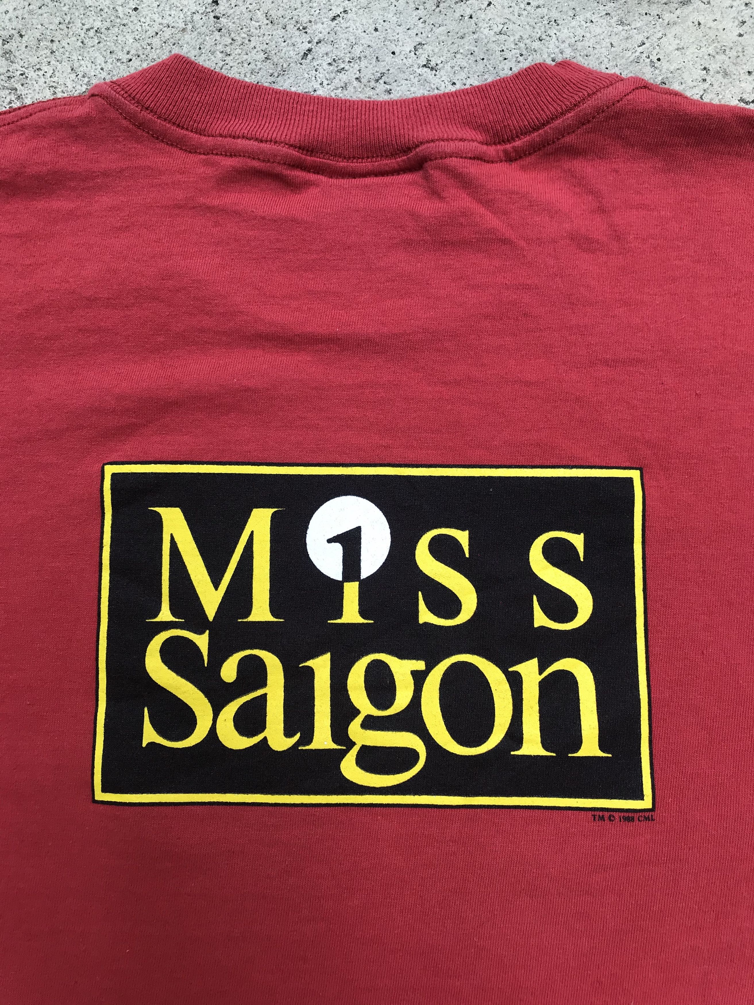 Vintage Vintage 90s Miss Saigon Musical Movie Graphic Streetwear Size US L / EU 52-54 / 3 - 7 Thumbnail