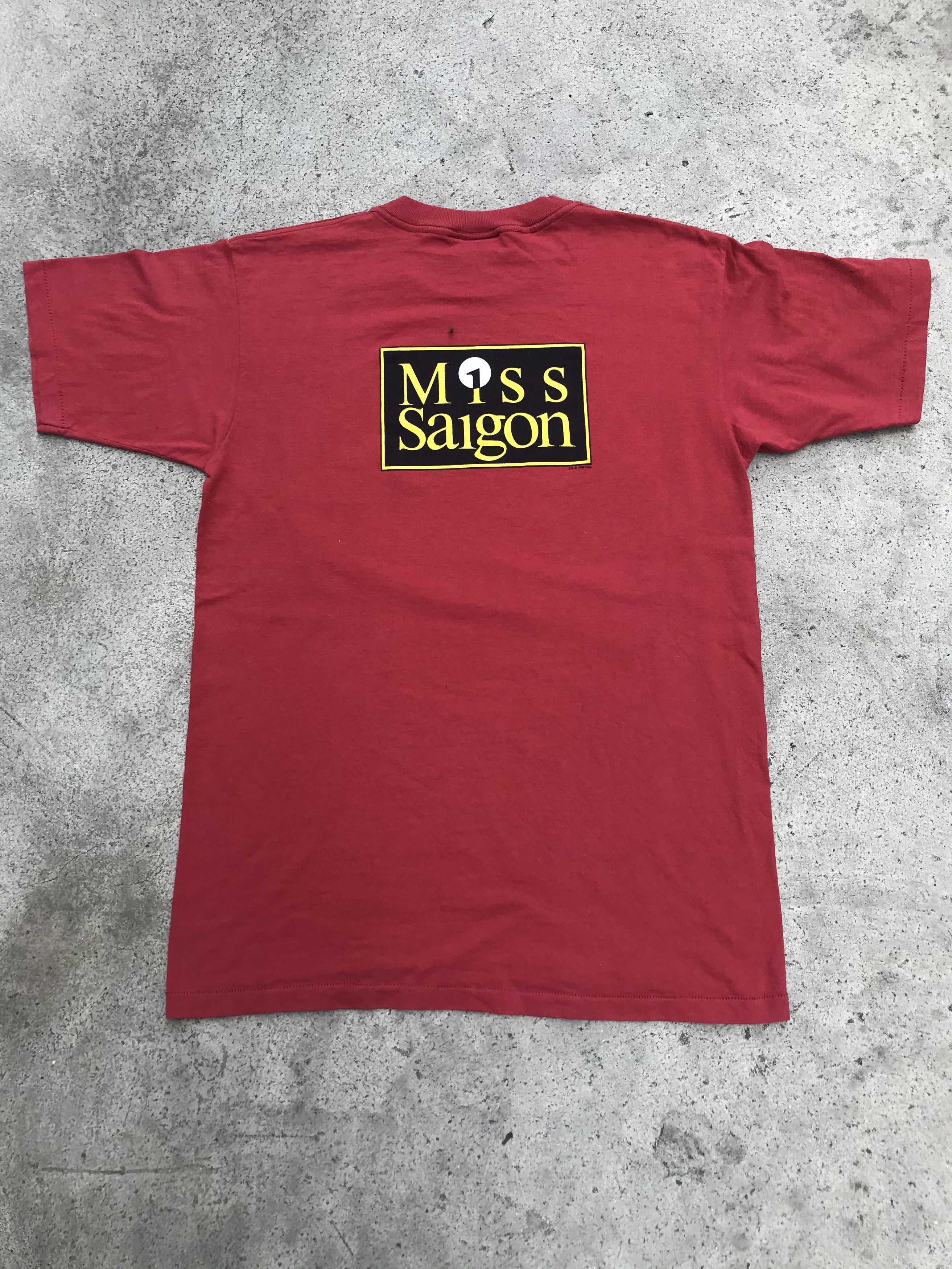 Vintage Vintage 90s Miss Saigon Musical Movie Graphic Streetwear Size US L / EU 52-54 / 3 - 6 Thumbnail