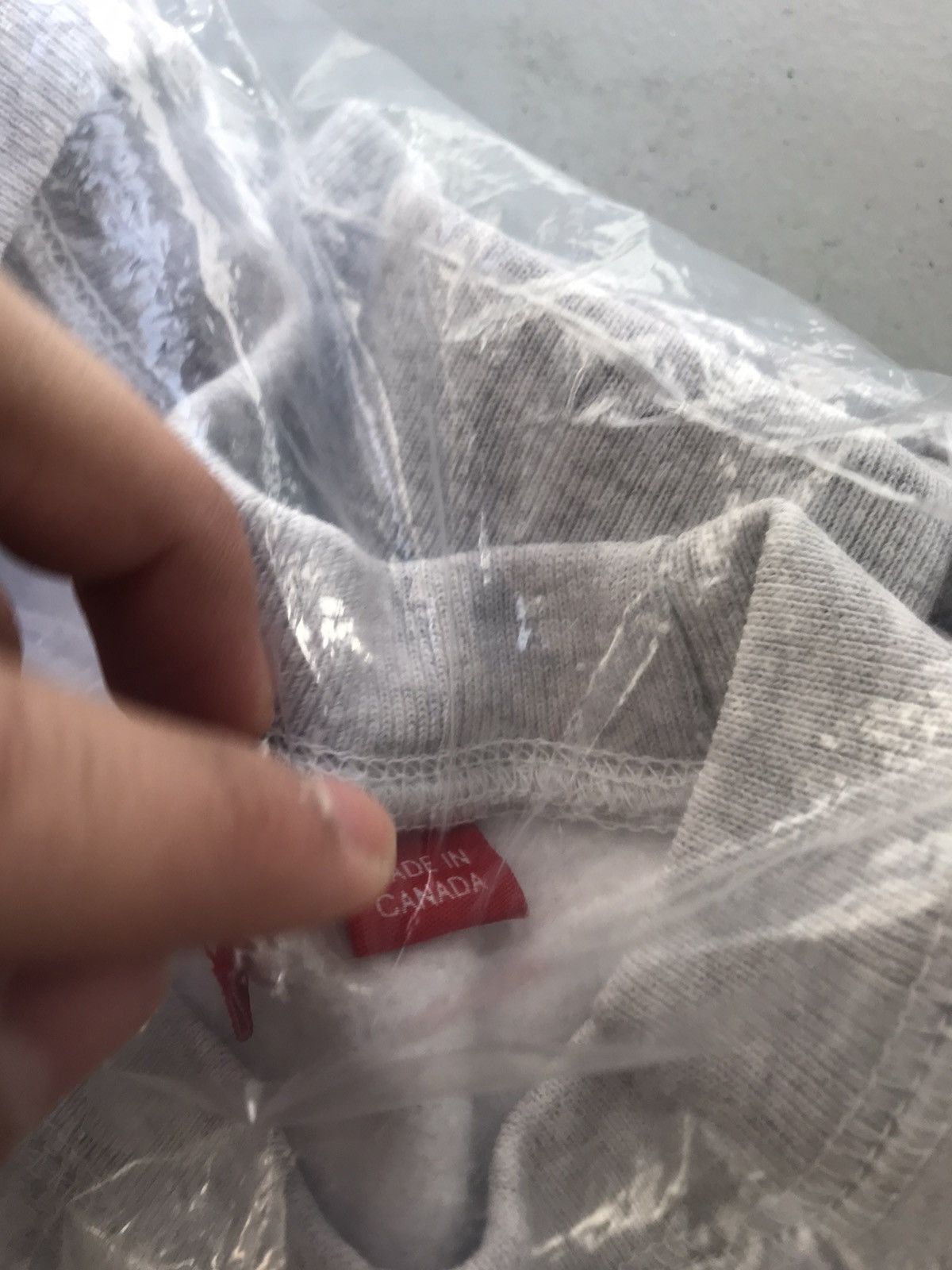 Supreme Supreme box logo heather grey FW 2018 Size US M / EU 48-50 / 2 - 6 Thumbnail