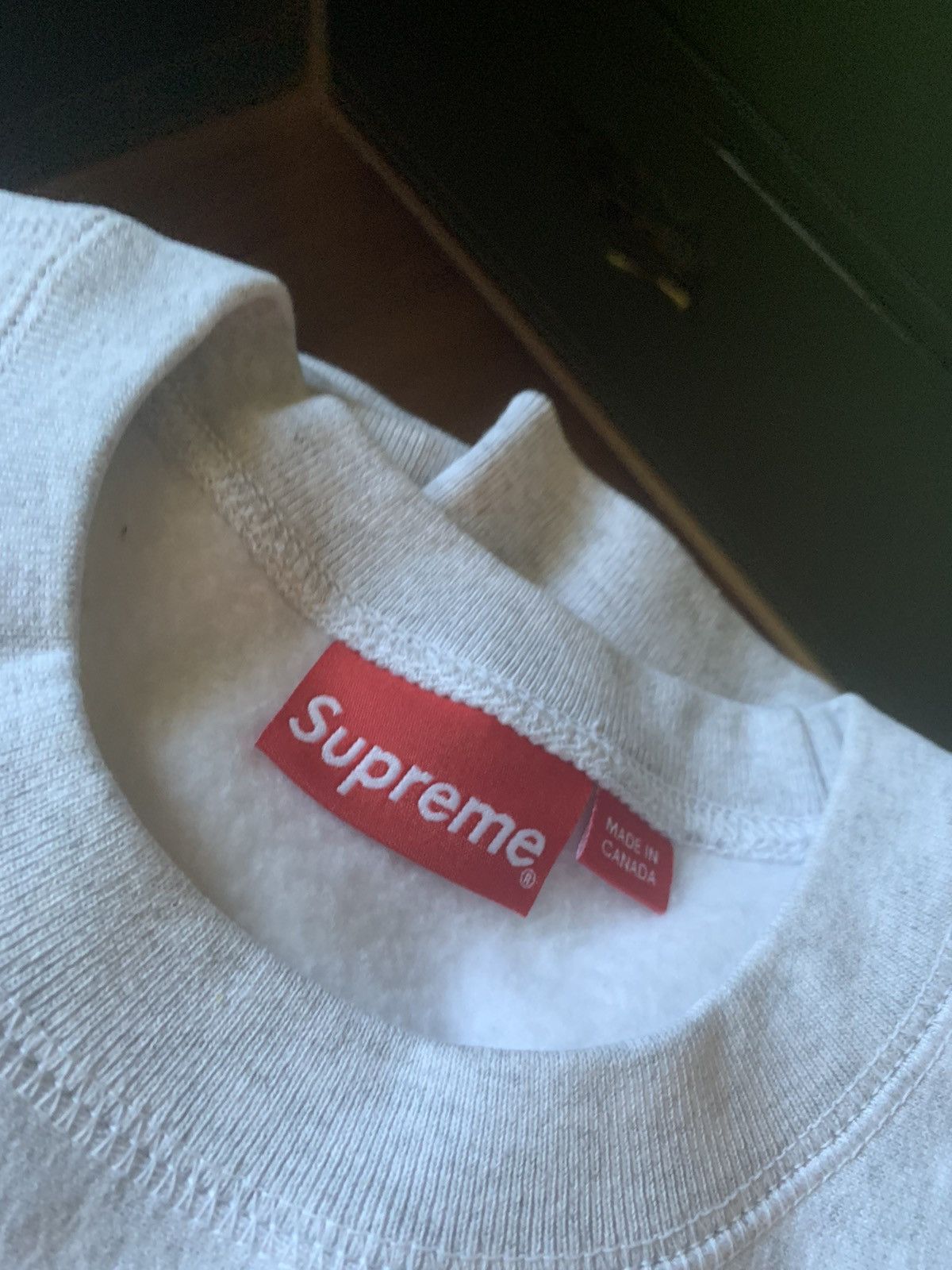 Supreme Supreme box logo heather grey FW 2018 Size US M / EU 48-50 / 2 - 9 Thumbnail