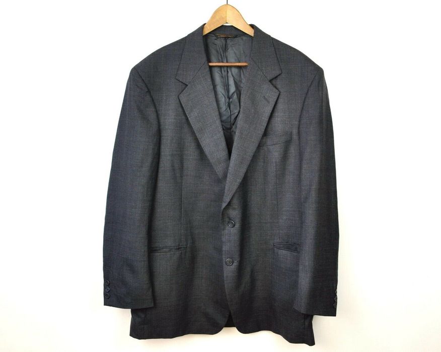 Vintage BOTANY 500 Made in USA Blazer Grey Suit Jacket Sport Wool | Grailed