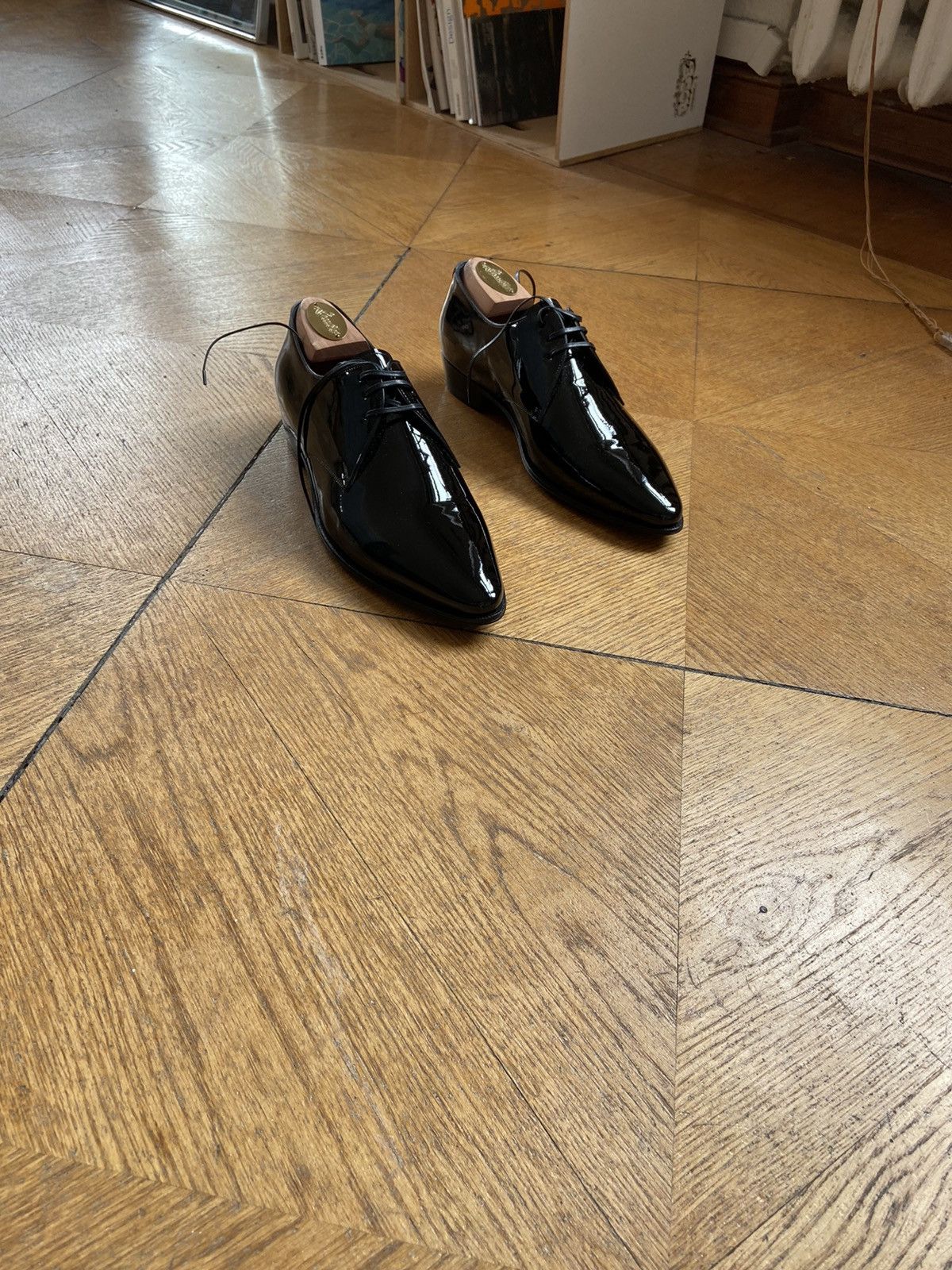 Celine Celine Jacno Derby Patent Leather shoes | Grailed display picture 2