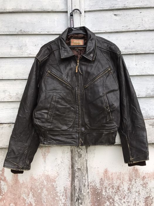 Lee trevor hotsell leather jacket