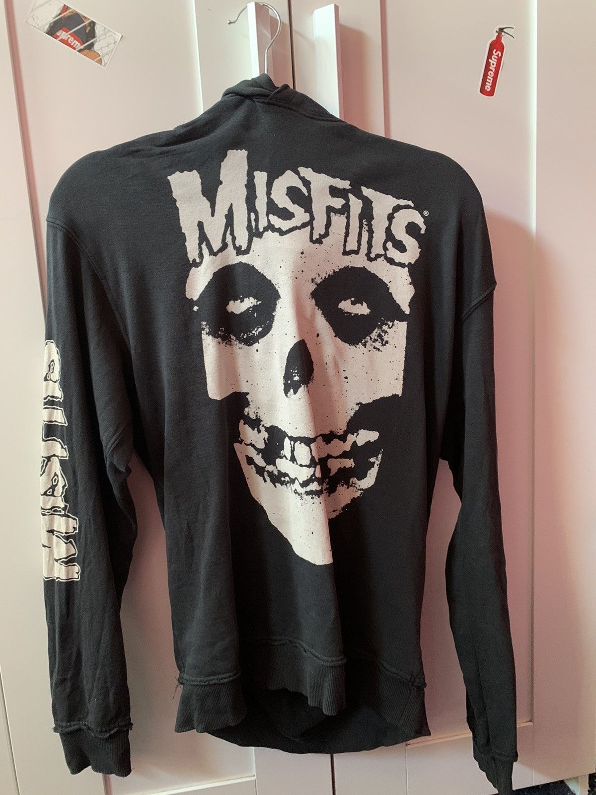 Misfits MISFITS Hoodie Big Print in Sleeves Size US S / EU 44-46 / 1 - 1 Thumbnail