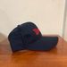 Vintage Vintage 90s Wendys Navy Blue Snapback Hat Size ONE SIZE - 4 Thumbnail