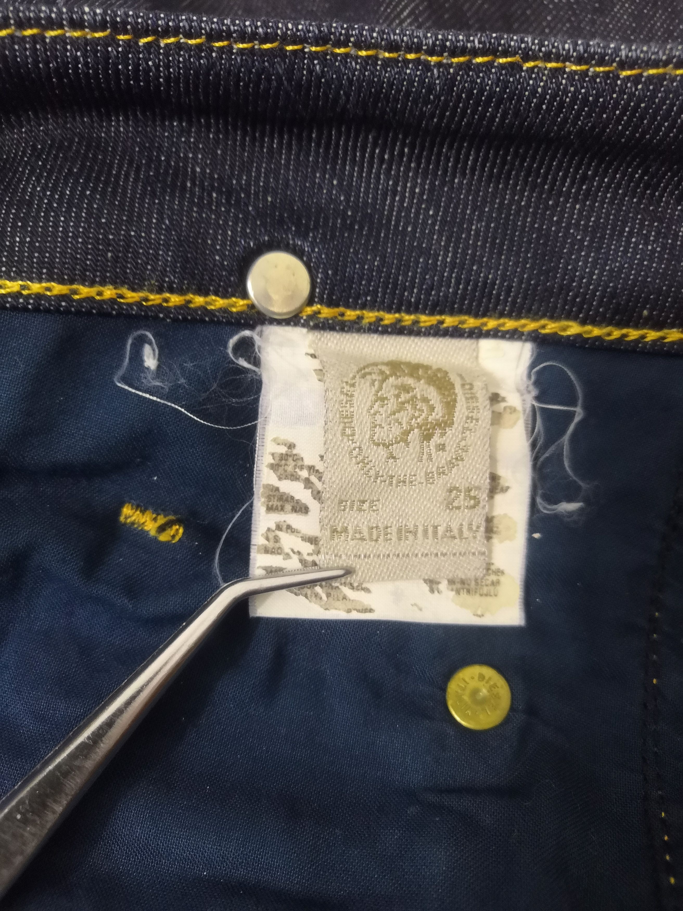 Diesel Diesel Clush Skinny Jeans Stretch Made In Italy Size US 29 - 6 Thumbnail