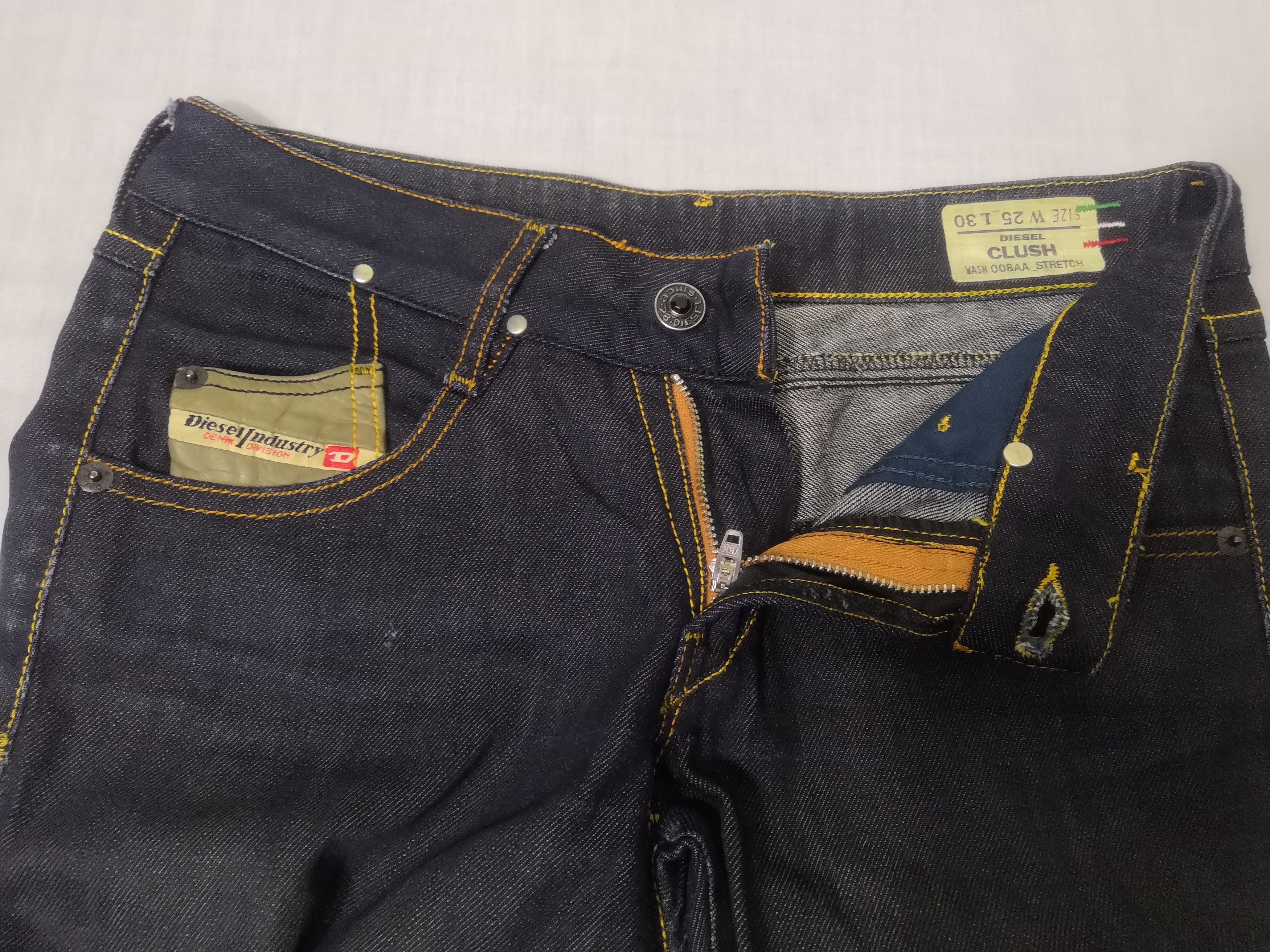 Diesel Diesel Clush Skinny Jeans Stretch Made In Italy Size US 29 - 3 Thumbnail