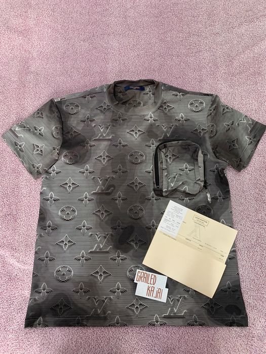 FIND] Louis Vuitton Monogram 3D Effect Print Packable T-shirt : r