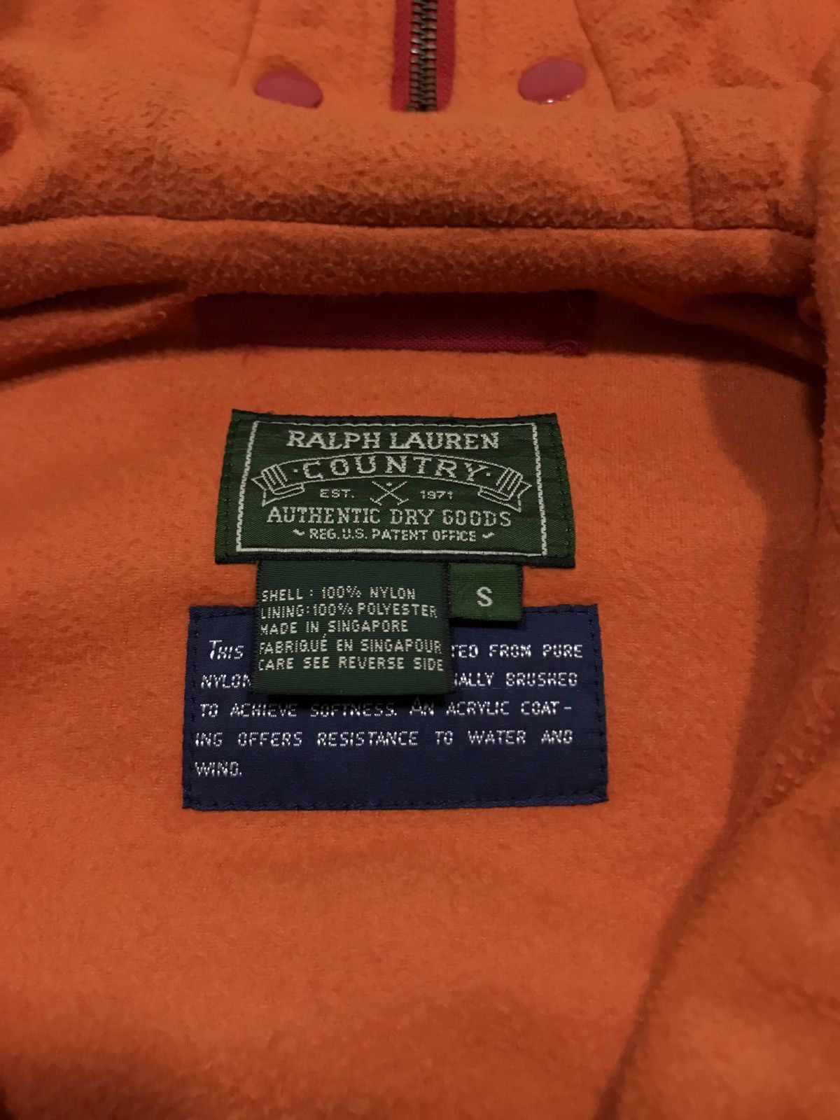 Polo Ralph Lauren Malden Mills 90’s Heavyweight MA-1 Jacket Size US S / EU 44-46 / 1 - 5 Thumbnail