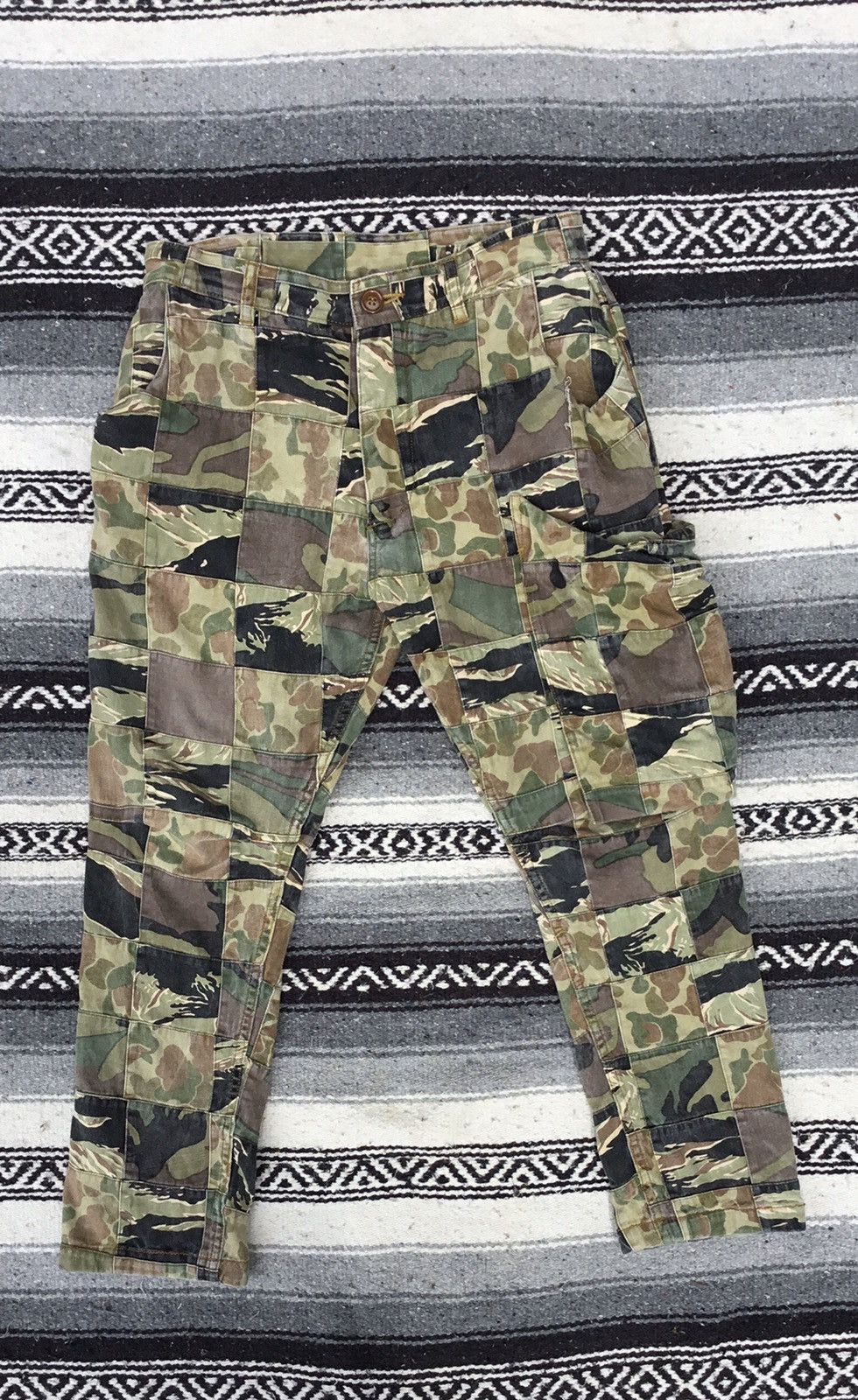 Vivienne Westwood Camo Patchwork Cargo Pants | Grailed