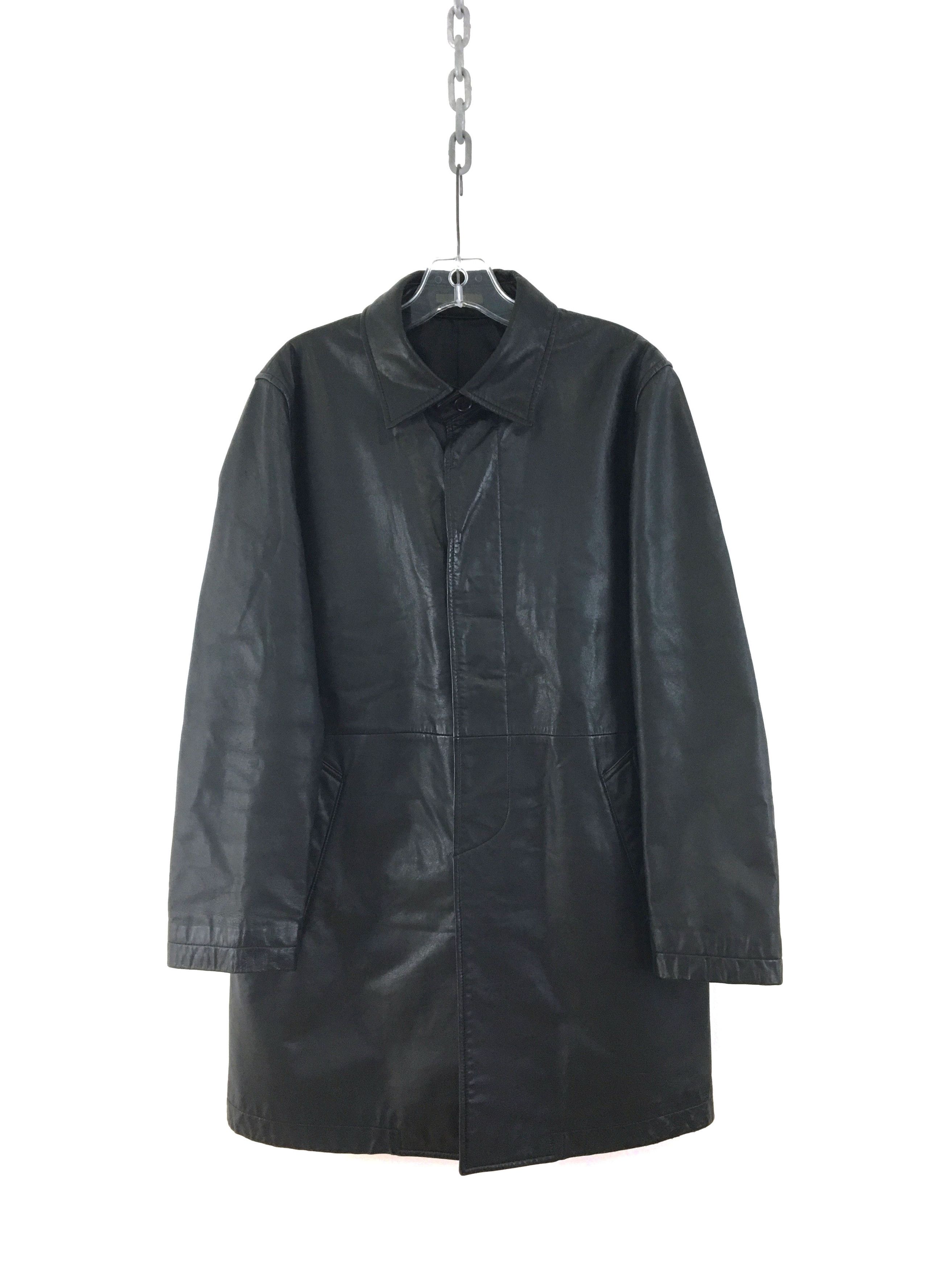 Yohji Yamamoto A.A.R Design Studio Leather Jacket Size US M / EU 48-50 / 2 - 1 Thumbnail
