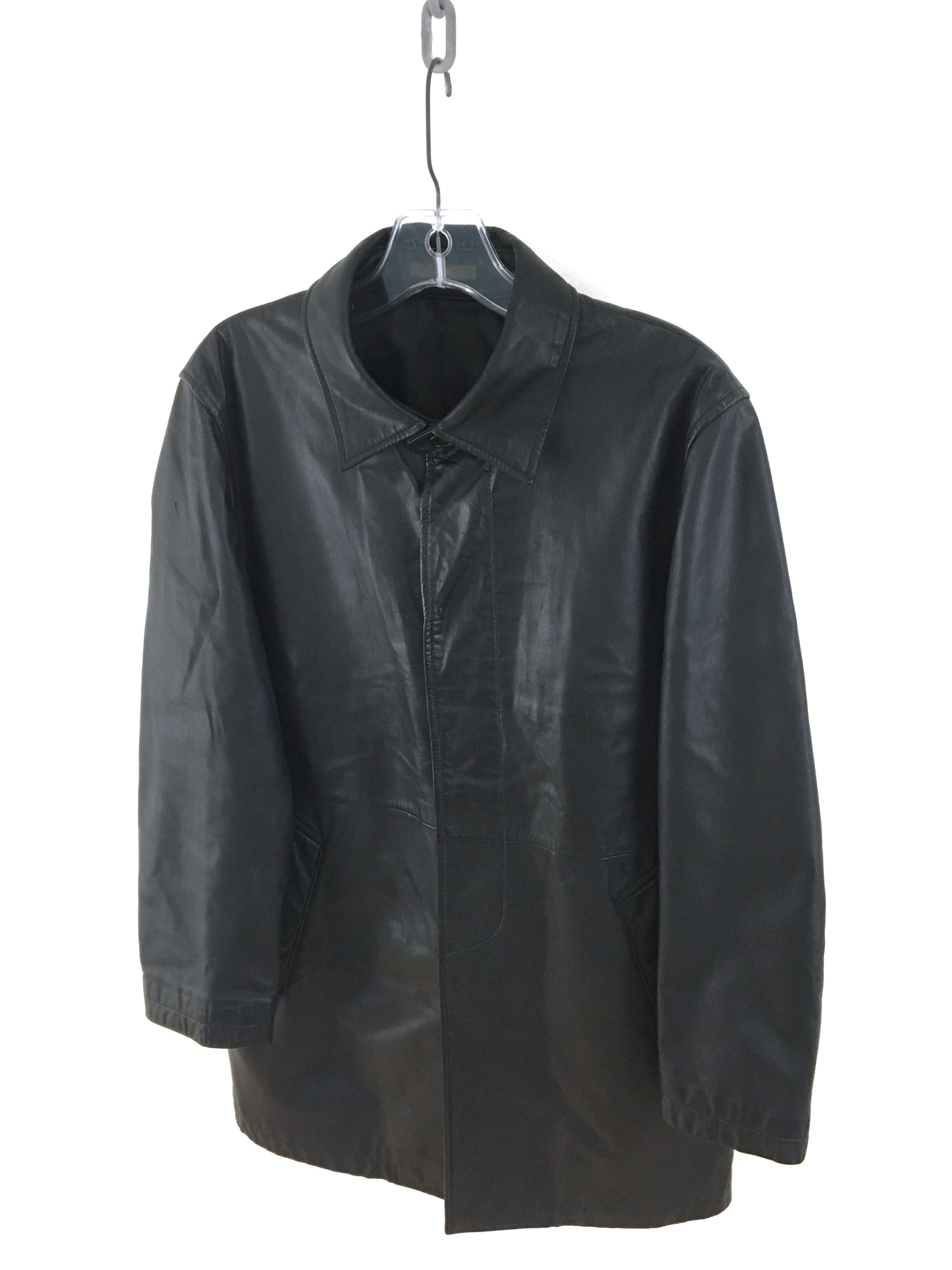 Yohji Yamamoto A.A.R Design Studio Leather Jacket Size US M / EU 48-50 / 2 - 2 Thumbnail