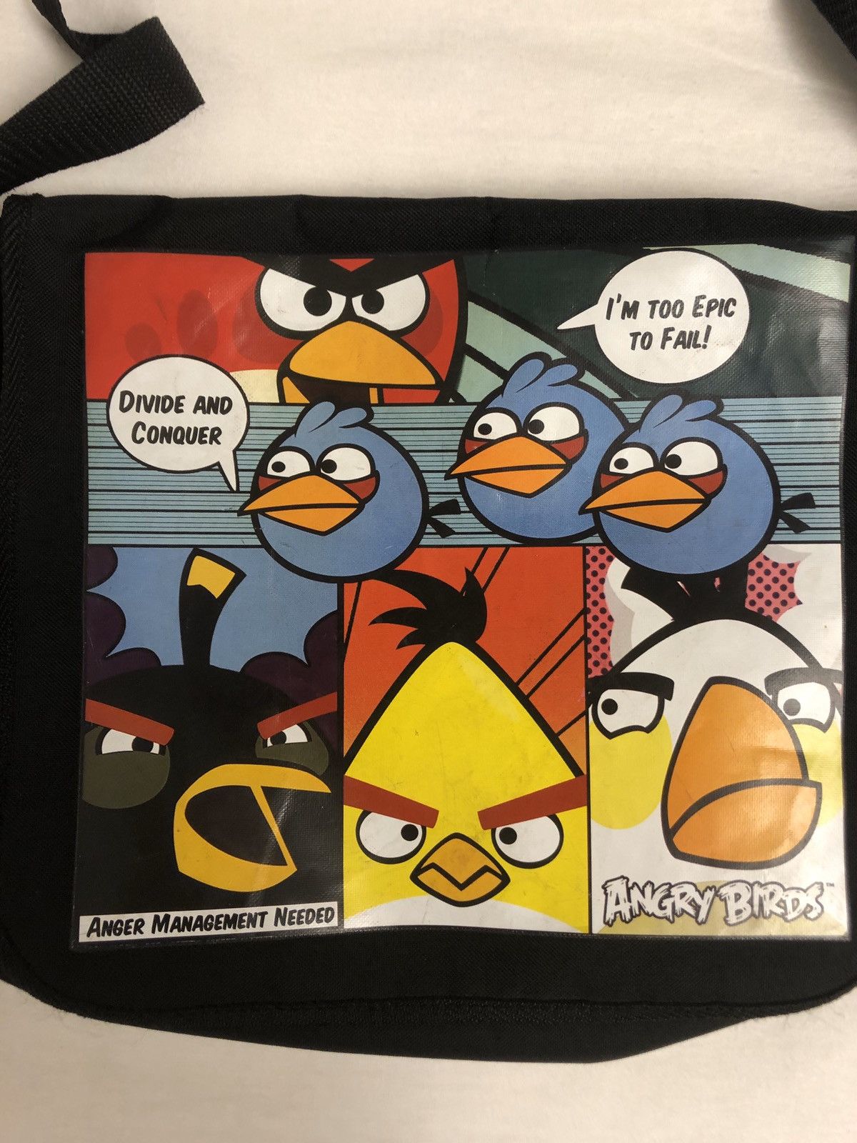 Vintage ANGRY BIRD OFFICIAL VERY RARE OVER THE SHOULDER BAG Size ONE SIZE - 3 Thumbnail