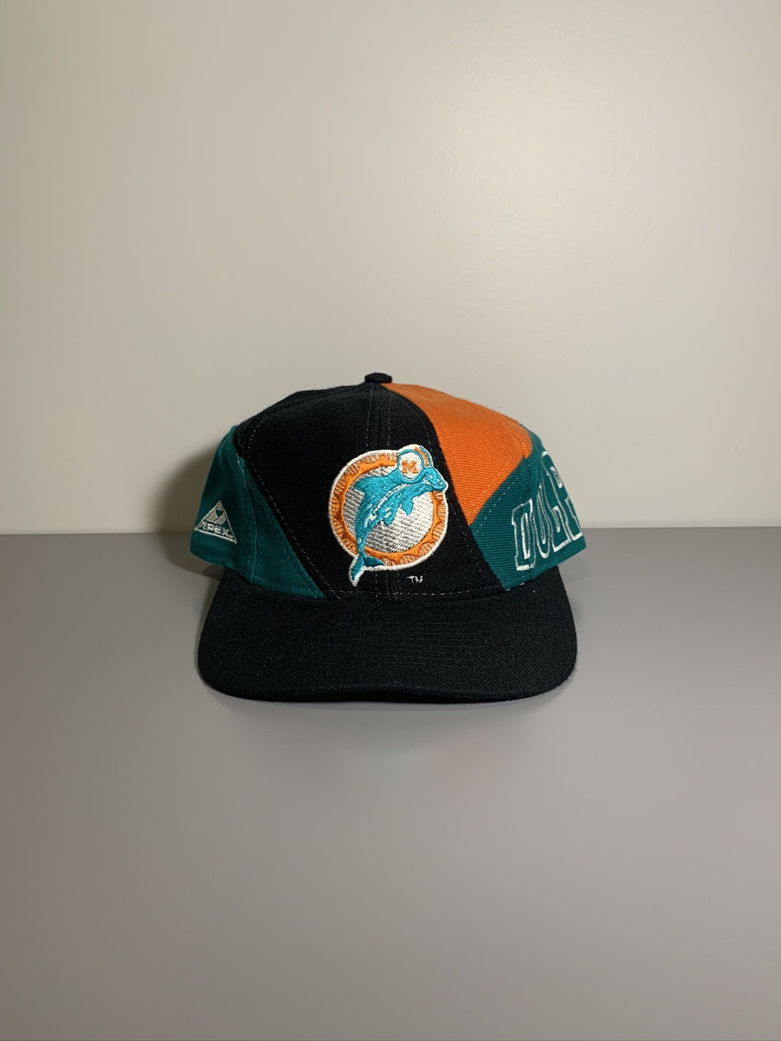 Vintage 90s Apex One Miami Dolphins Hat Cap Snapback