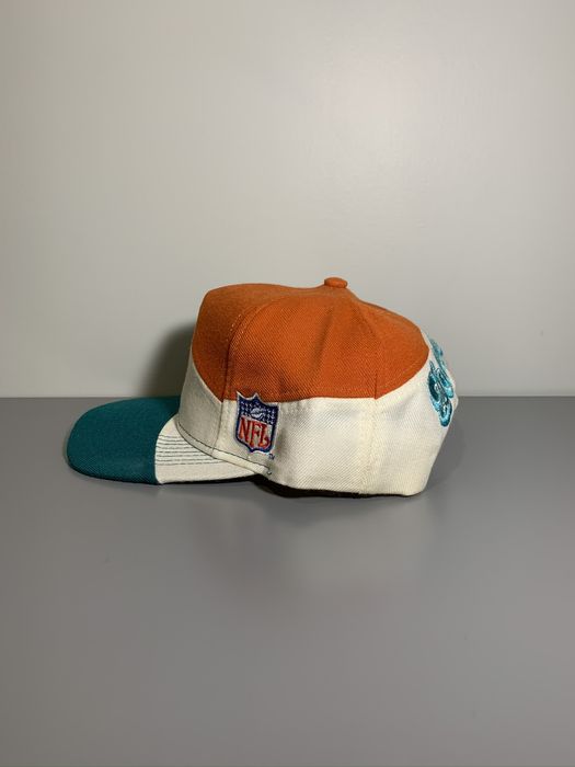 MIAMI DOLPHINS New Era Diamond Fit Vintage Hat 90s Hat Cap 