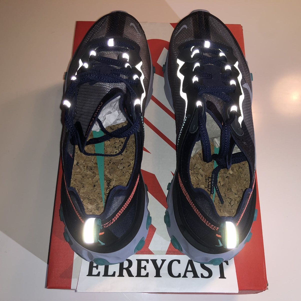 Nike React Element 87 Neptune Green 2018 Size US 10 / EU 43 - 8 Thumbnail