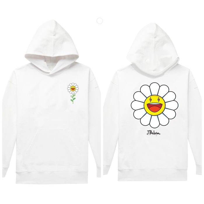 Takashi Murakami Takashi Murakami J Balvin Blanco Script White