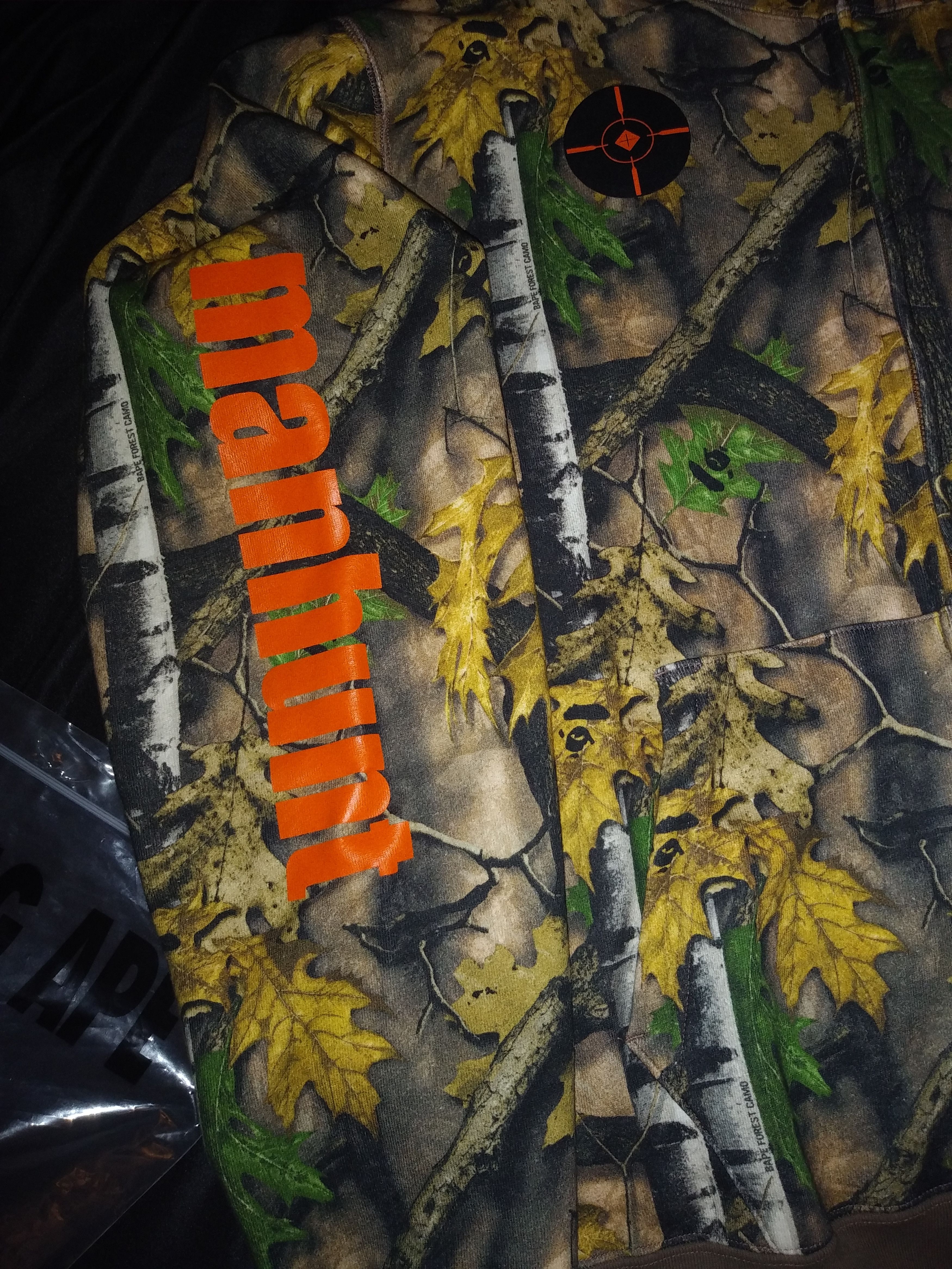 Bape real tree bape camo full zip hoodie | Grailed