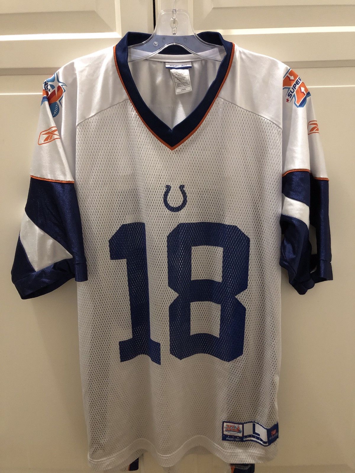 Vintage Payton Manning Indianapolis Colts Super Bowl XVI 41