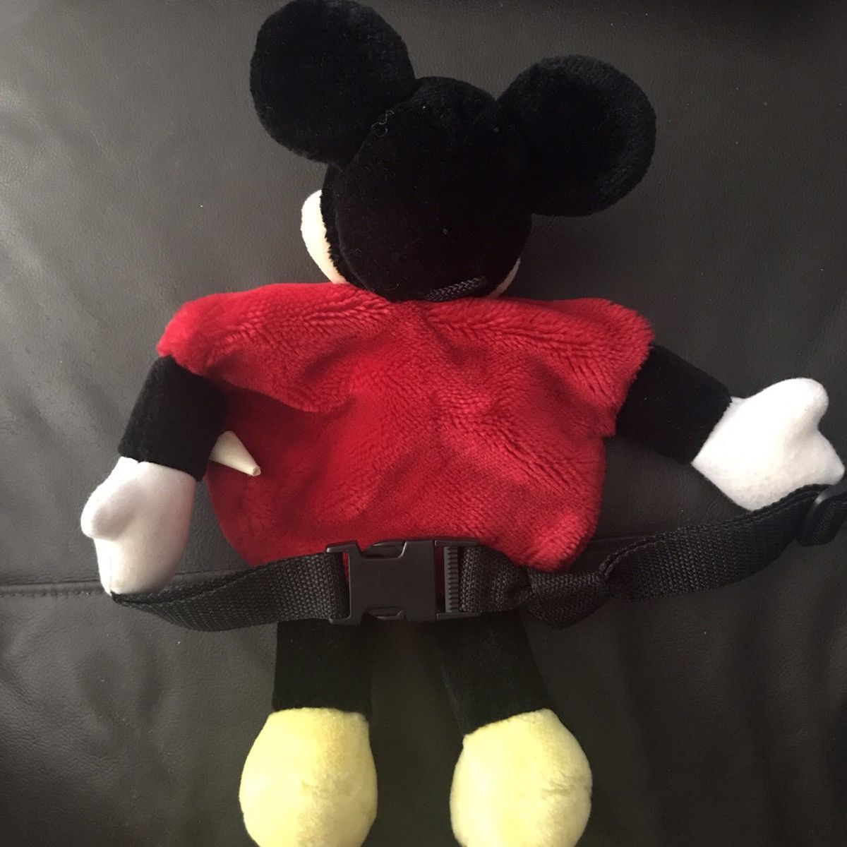 Disney × Mickey Mouse × Vintage 90’s Disneyland Disney World Mickey Mouse Plush Fanny Pack! Size ONE SIZE - 2 Thumbnail