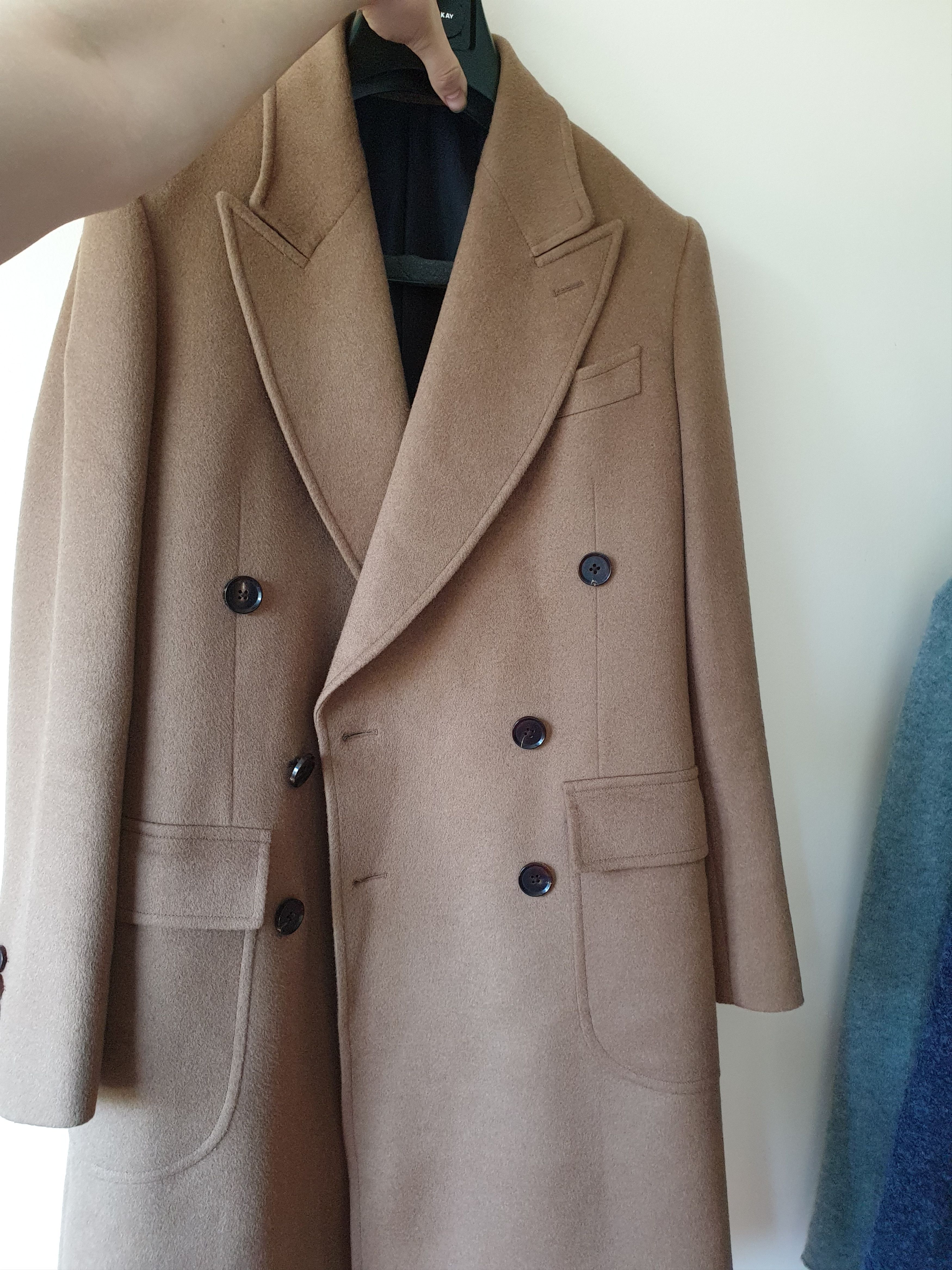 Spier And Mackay Spier & Mackay Wool Cashmere Camel Polo Coat - 36 ...