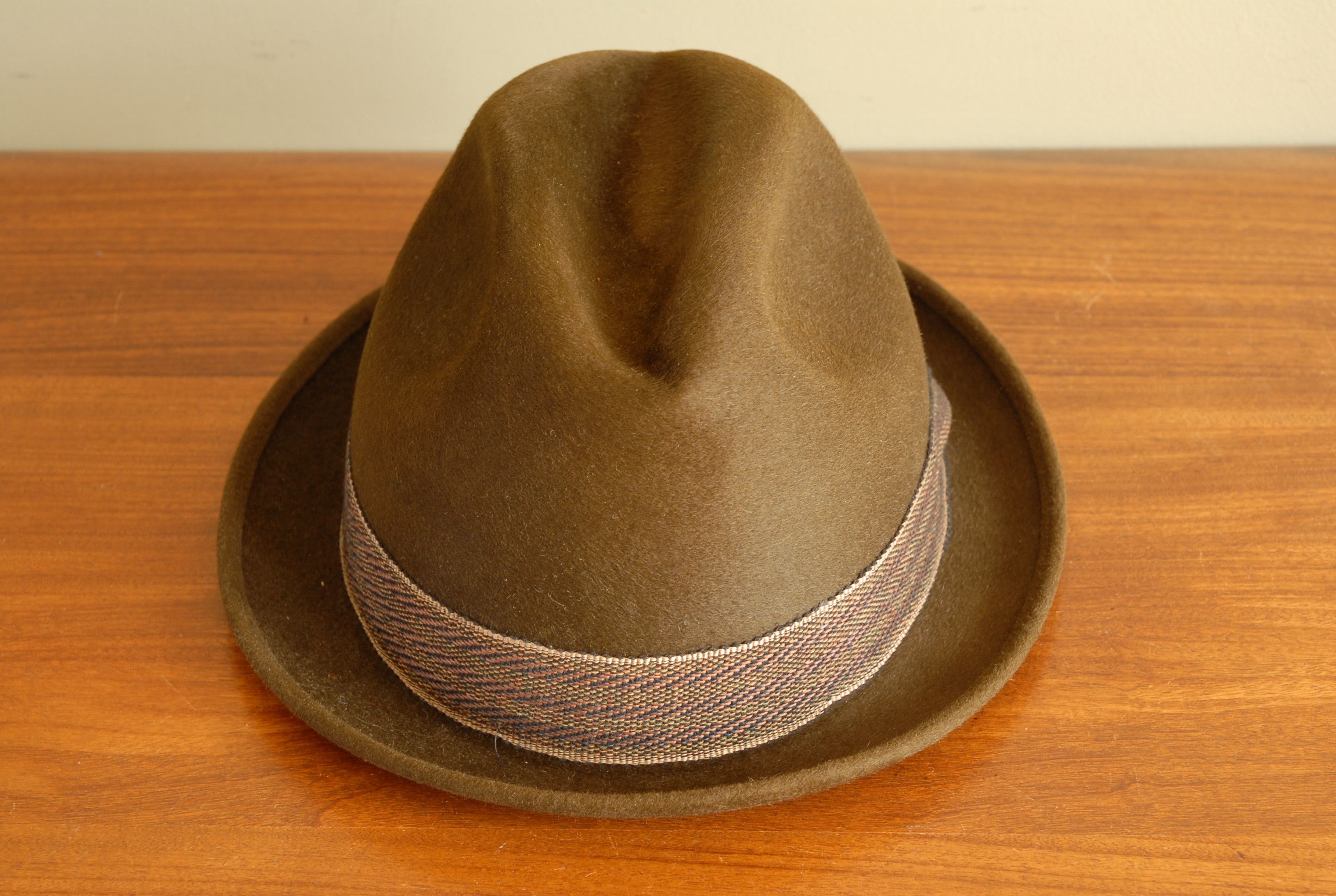 Stetson 1950s Royal Stetson hazel with bronze/copper cloth band Size ONE SIZE - 3 Thumbnail