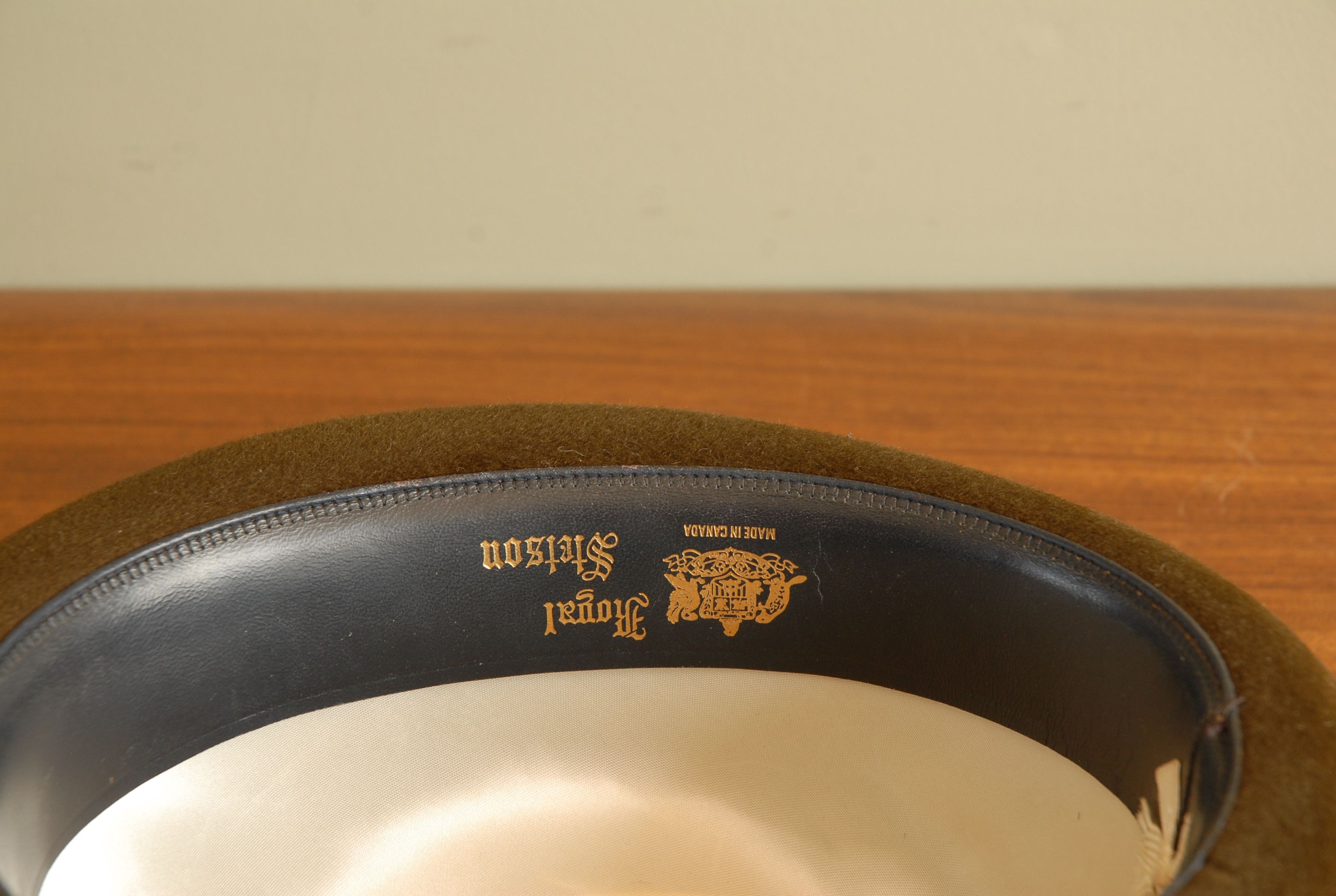 Stetson 1950s Royal Stetson hazel with bronze/copper cloth band Size ONE SIZE - 7 Thumbnail