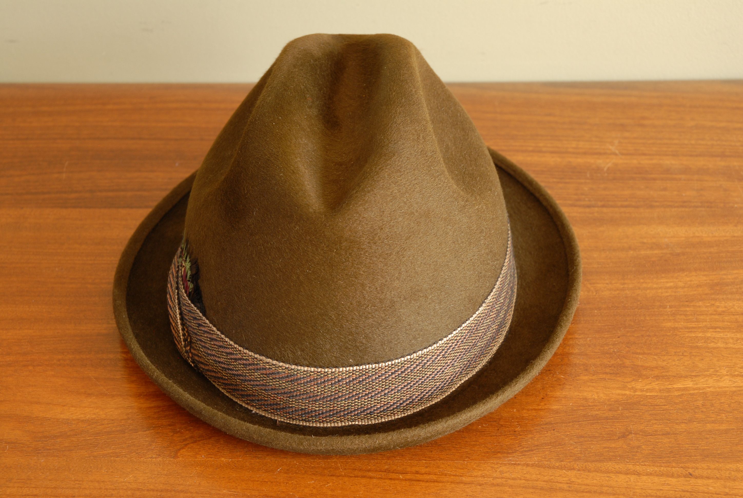 Stetson 1950s Royal Stetson hazel with bronze/copper cloth band Size ONE SIZE - 5 Thumbnail