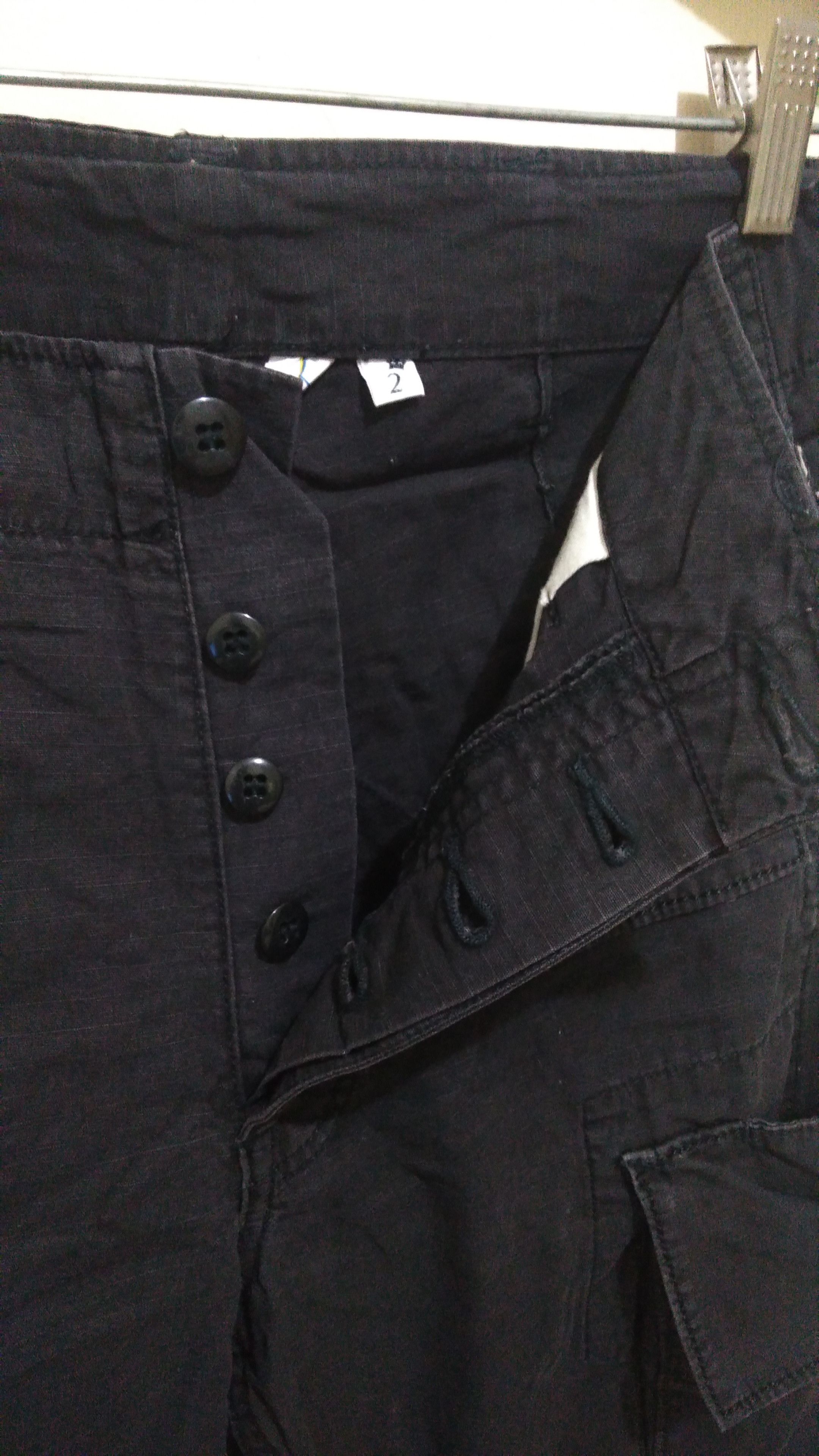 Alchemist × Japanese Brand SKULL JEANS ALCHEMIST Multipockets Ripstop Cargo Pants Size US 30 / EU 46 - 3 Thumbnail