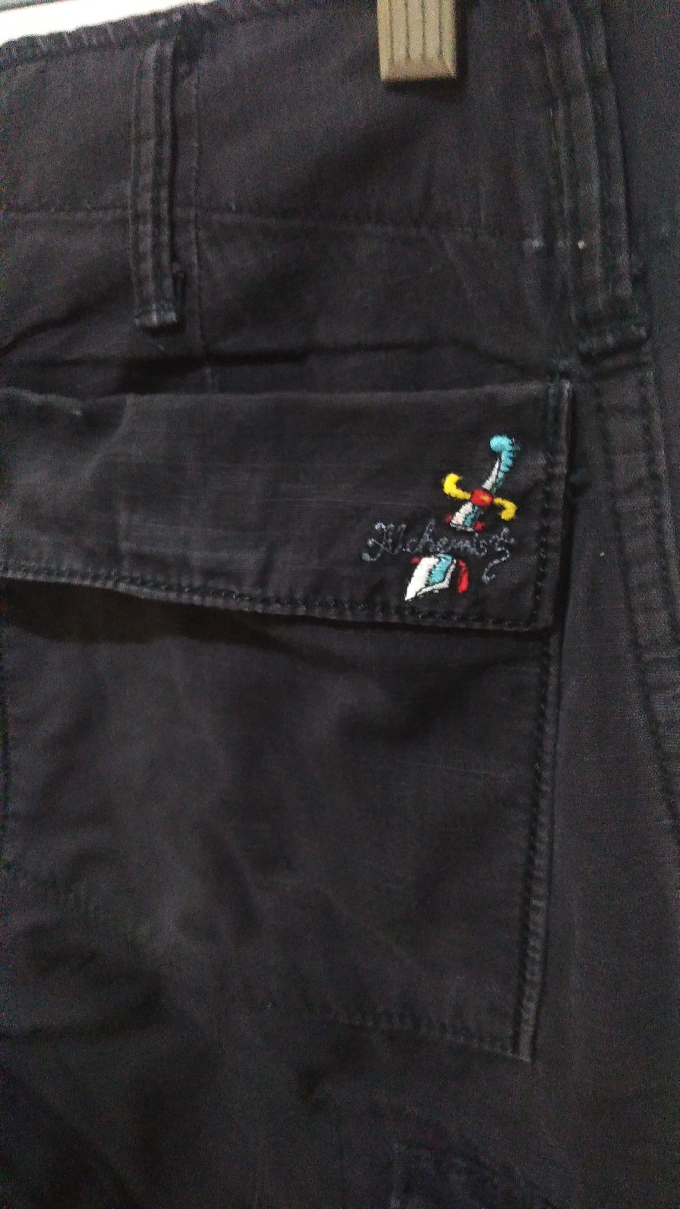 Alchemist × Japanese Brand SKULL JEANS ALCHEMIST Multipockets Ripstop Cargo Pants Size US 30 / EU 46 - 5 Thumbnail