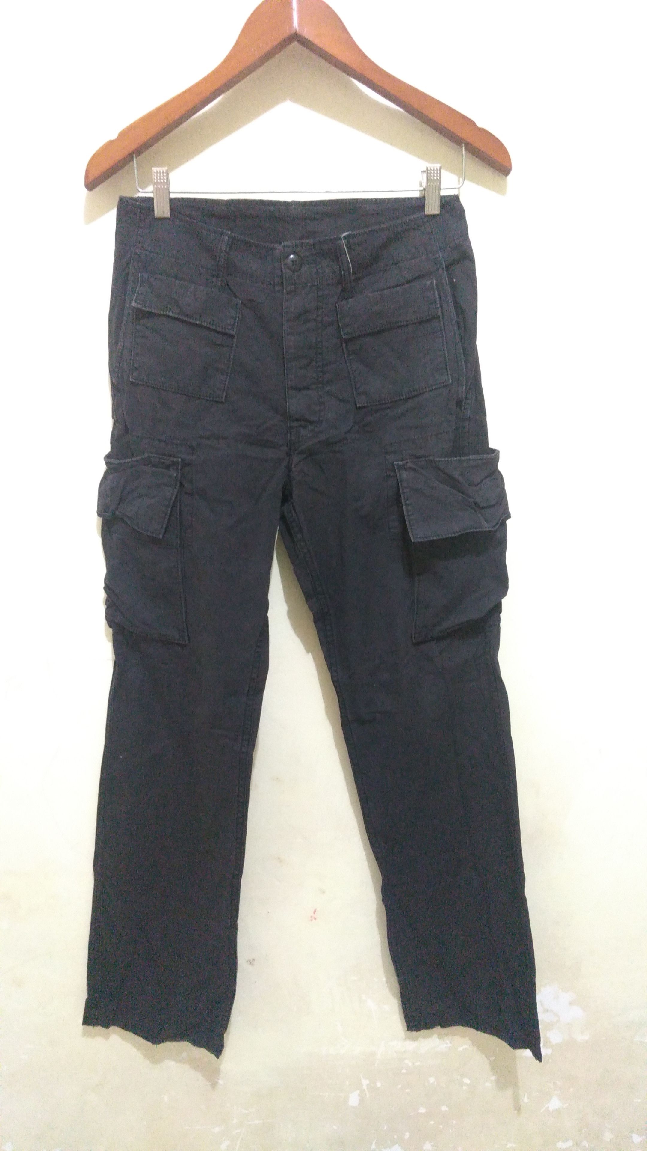 Alchemist × Japanese Brand SKULL JEANS ALCHEMIST Multipockets Ripstop Cargo Pants Size US 30 / EU 46 - 1 Thumbnail