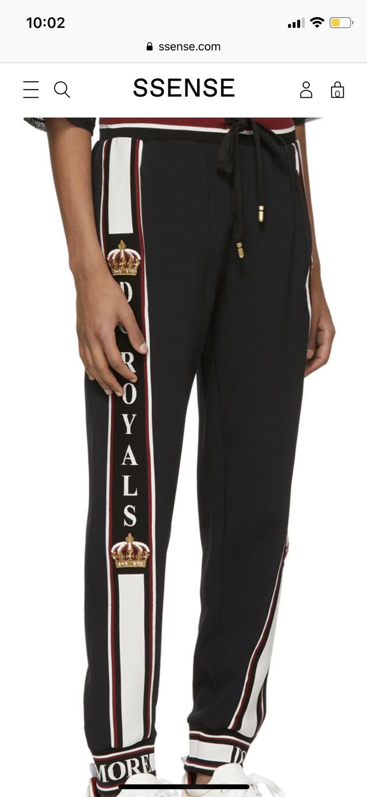 Dolce & Gabbana Dolce gabbana dg royals trackpants Size US 32 / EU 48 - 7 Thumbnail